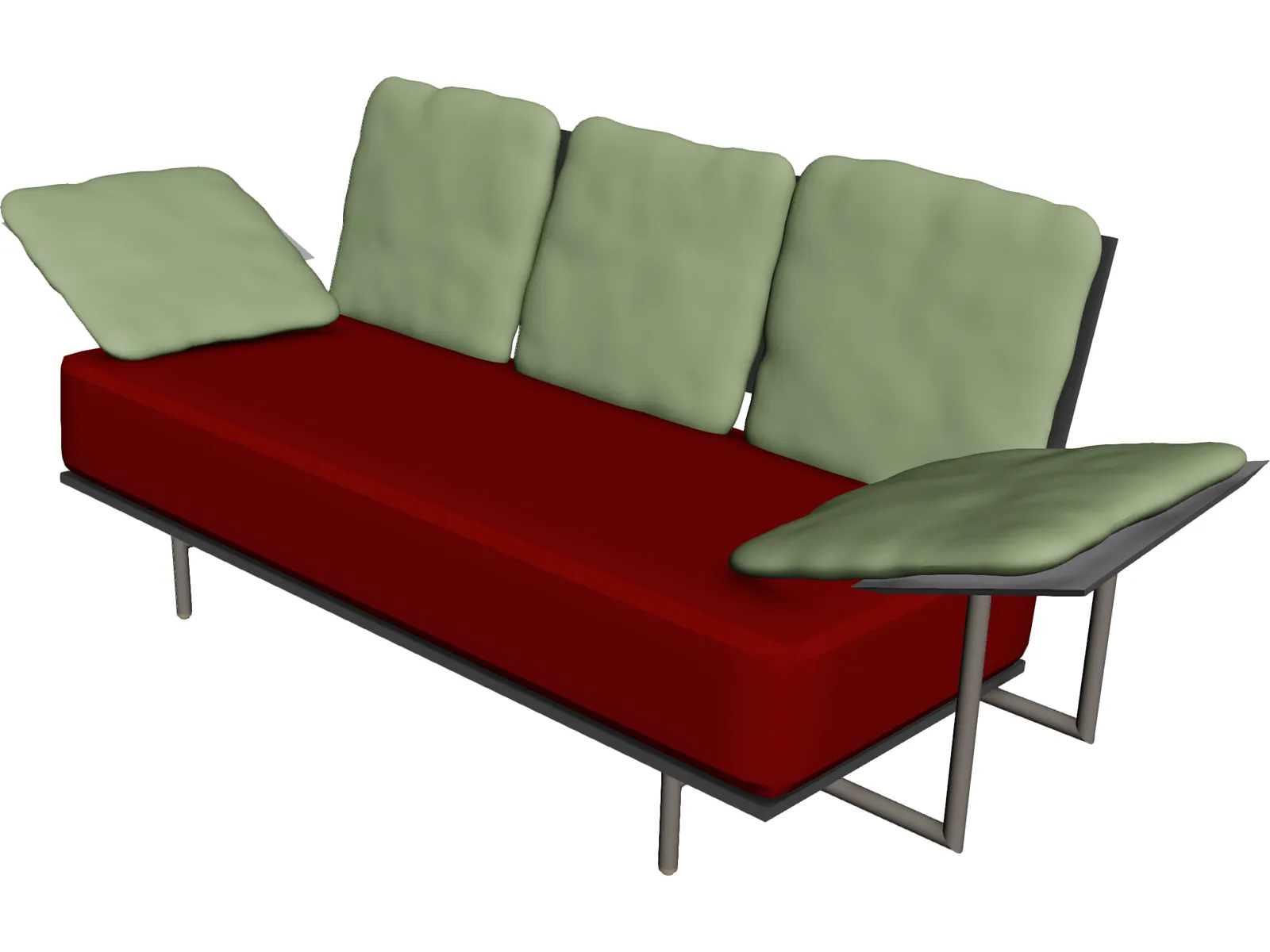 Sofa 3D Model main preview