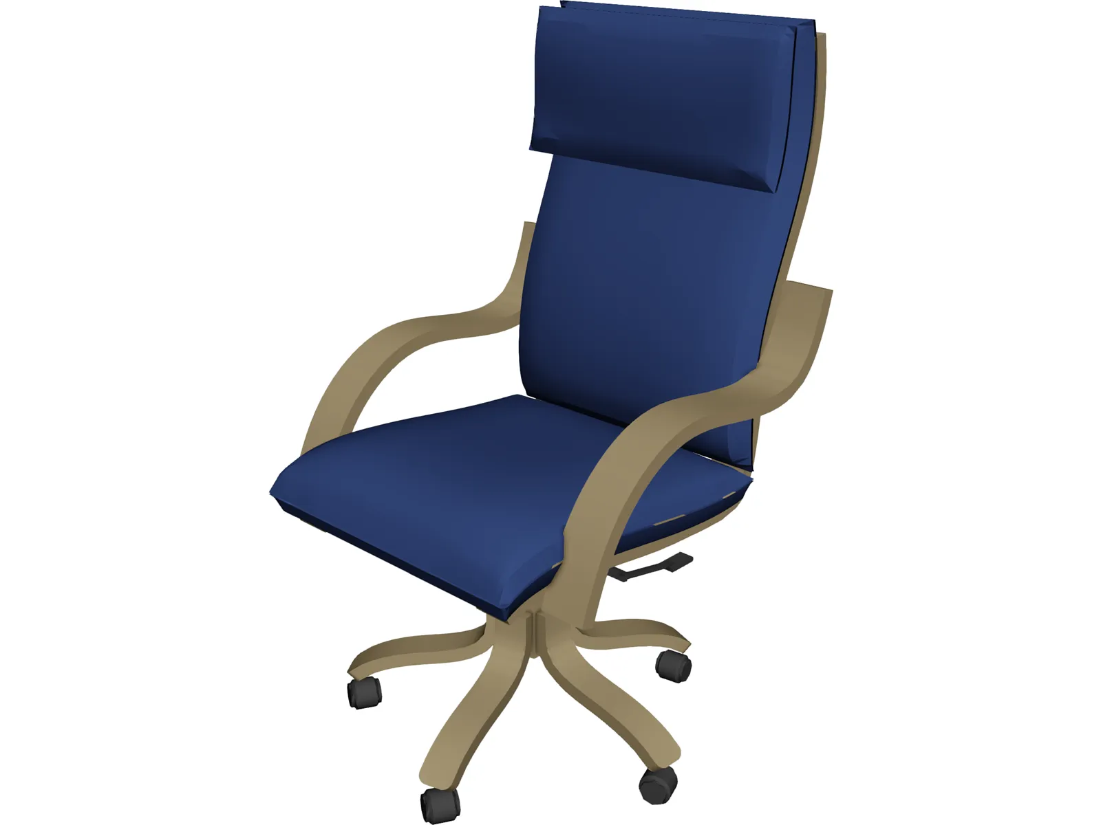 Chair 3D Model main preview