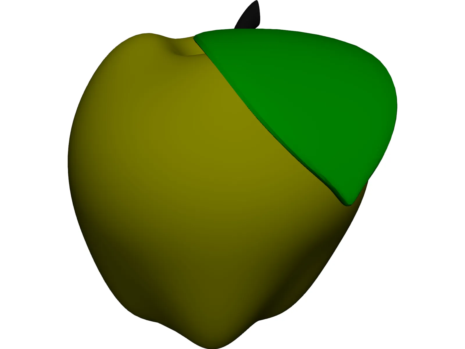 Apple 3D Model main preview