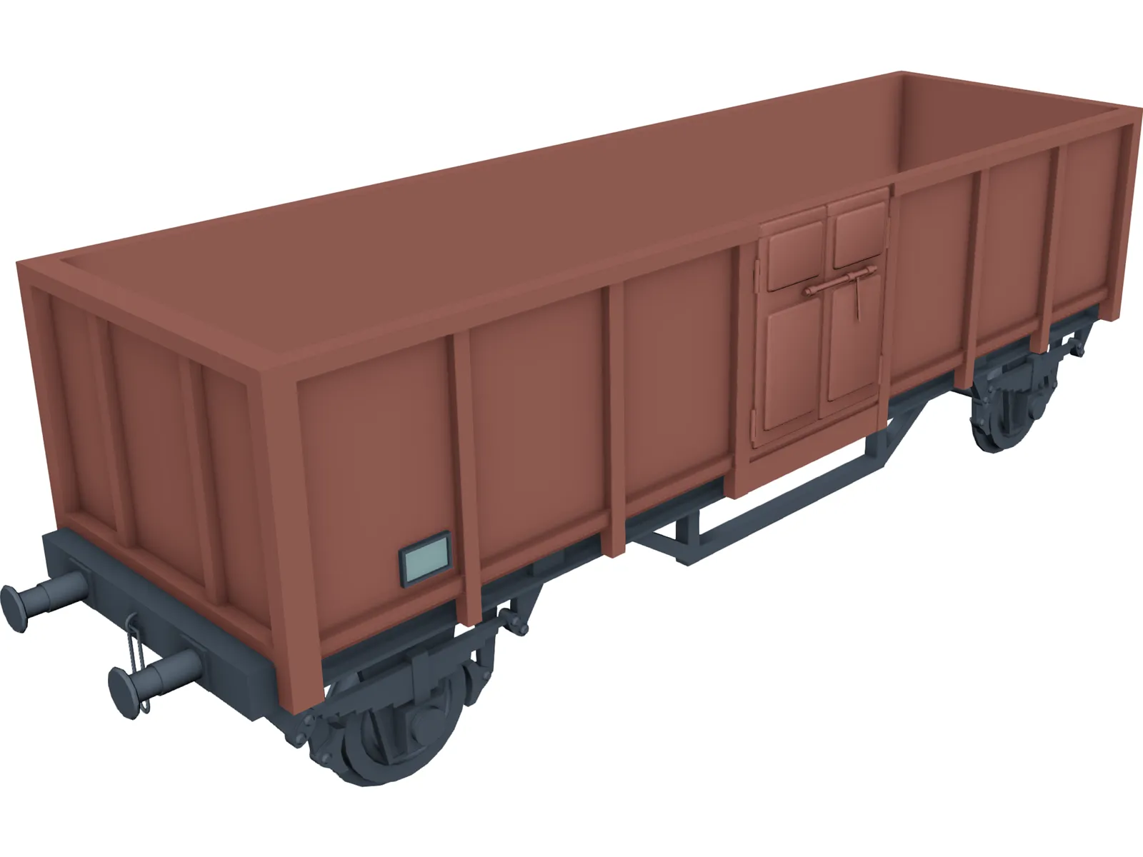 Bulk Carrier 3D Model main preview
