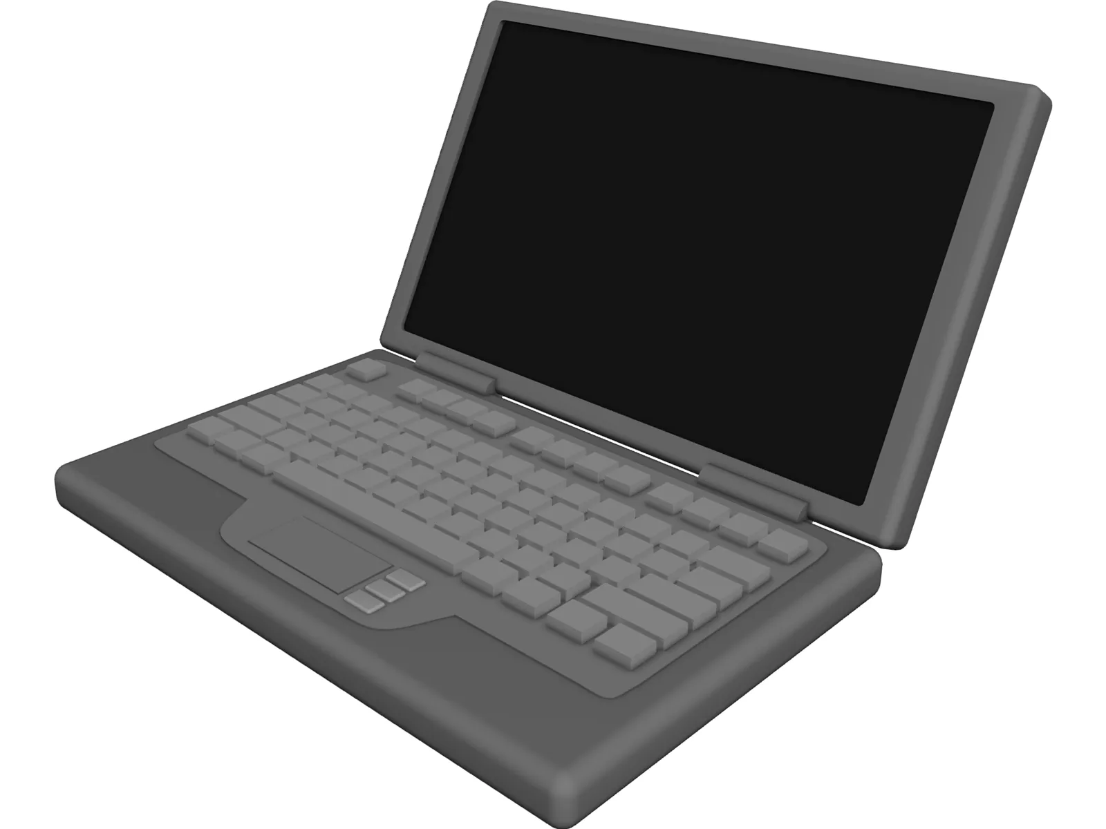 Laptop 3D Model main preview