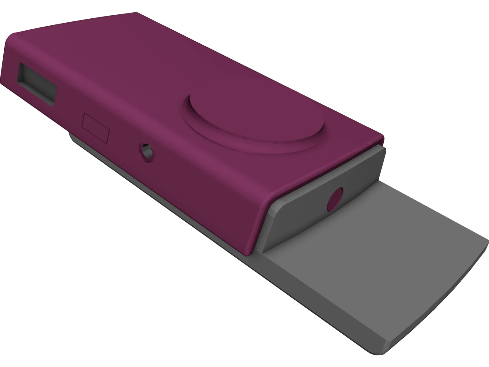 Mobile Nokia N95 3D Model main preview