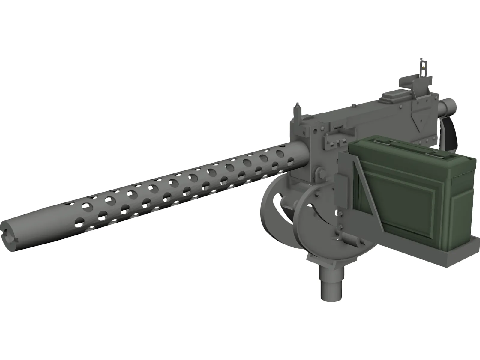M27 3D Model main preview