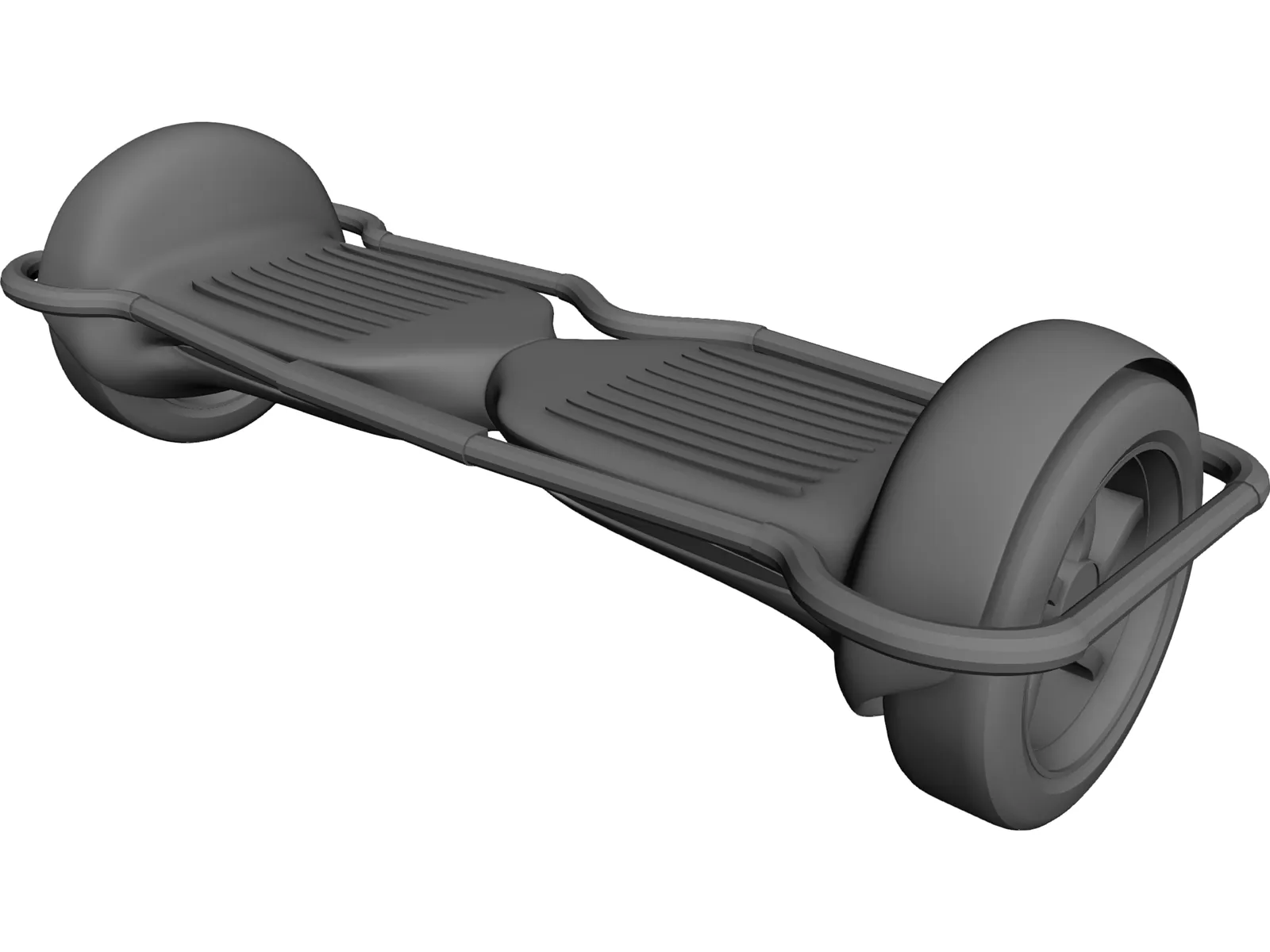 Hover Board 3D Model main preview