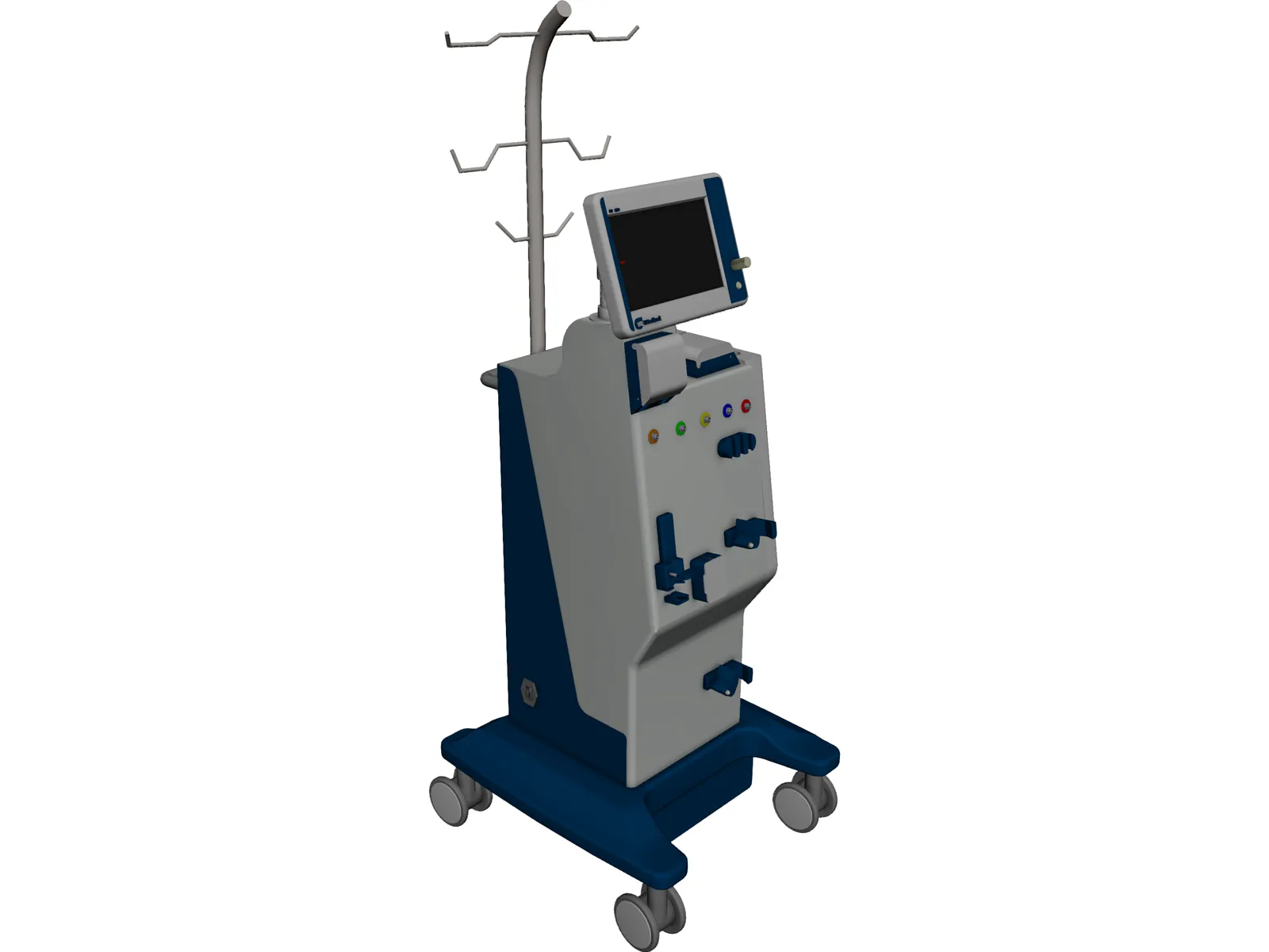 Blood Fresh Equipment 3D Model main preview