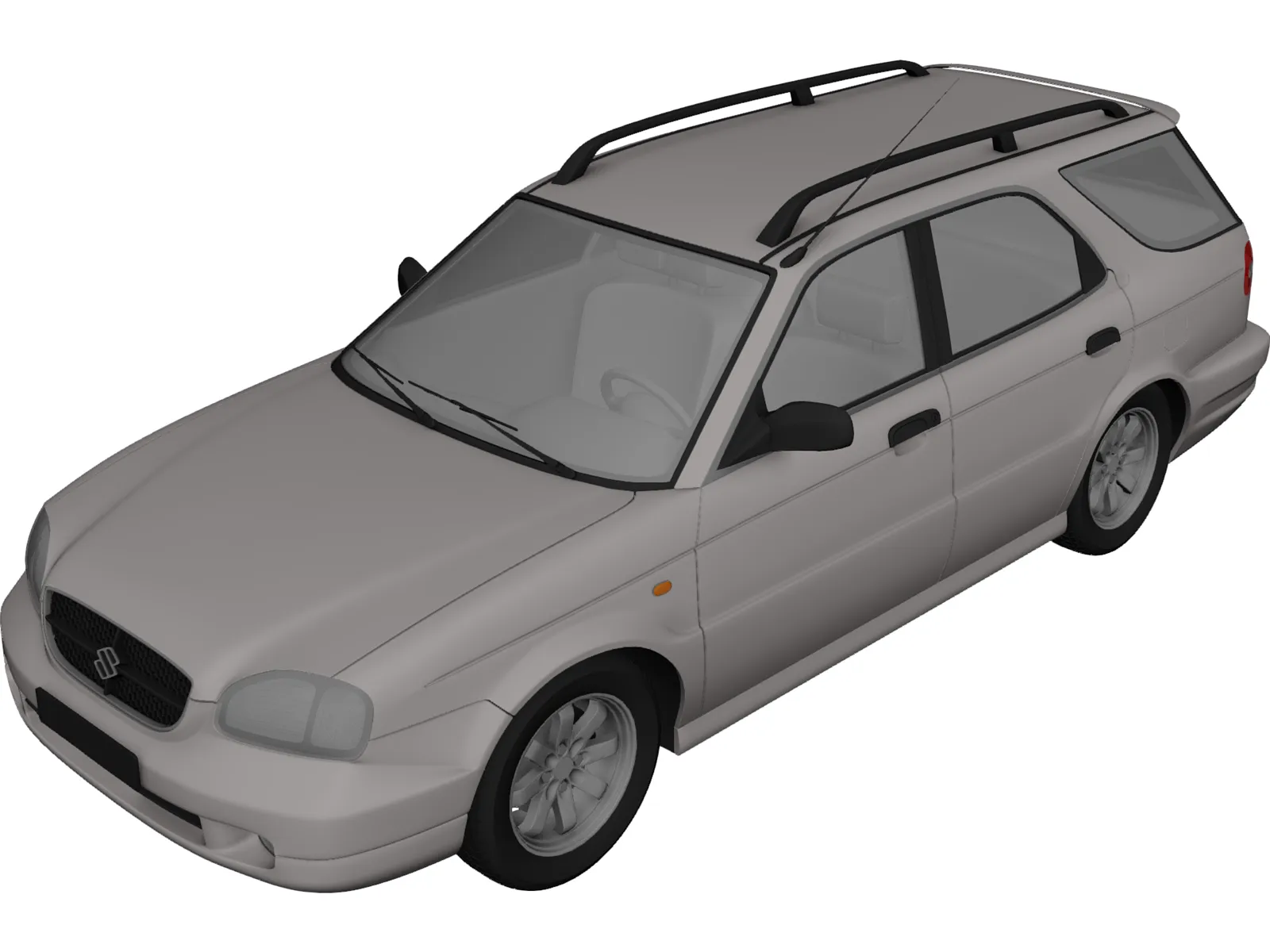 Suzuki Baleno Kombi (1999) 3D Model main preview