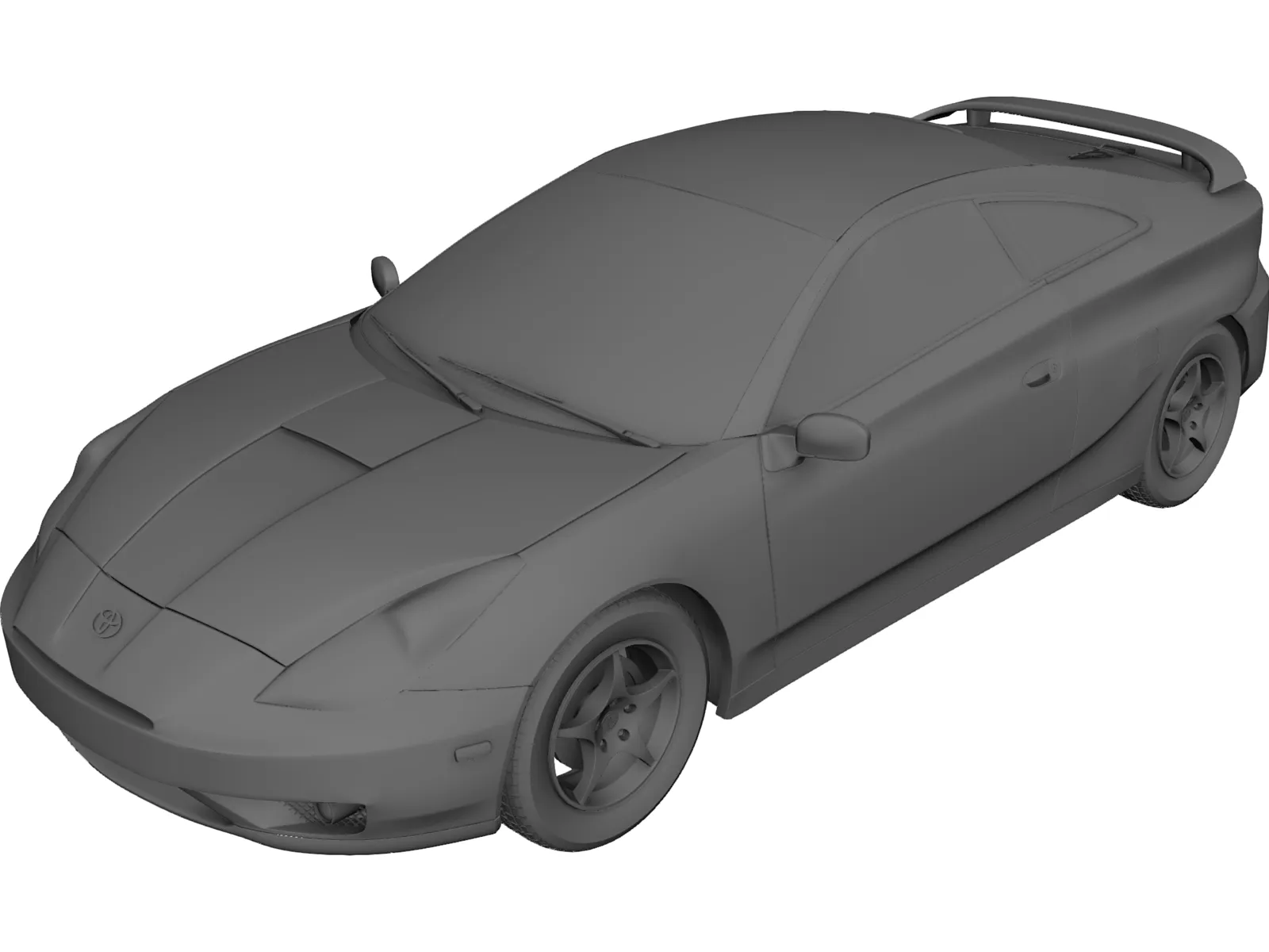 Toyota Celica GTS (2005) 3D Model main preview
