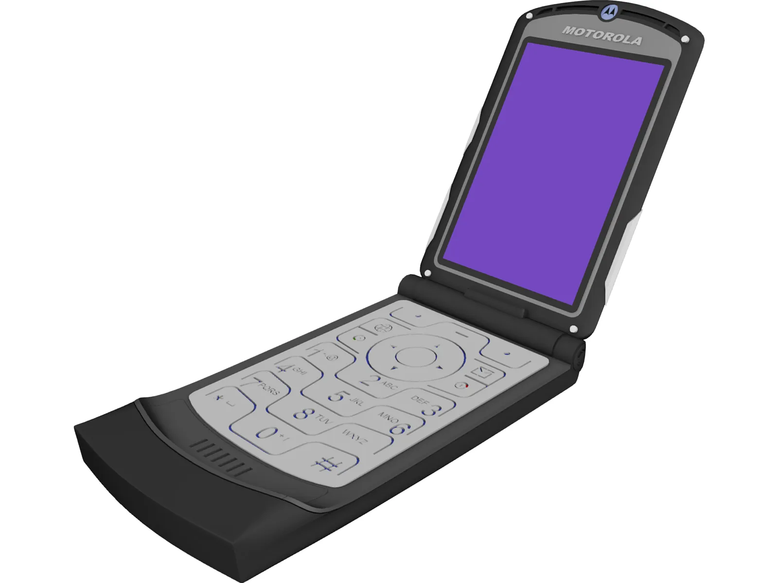Motorola Phone 3D Model main preview