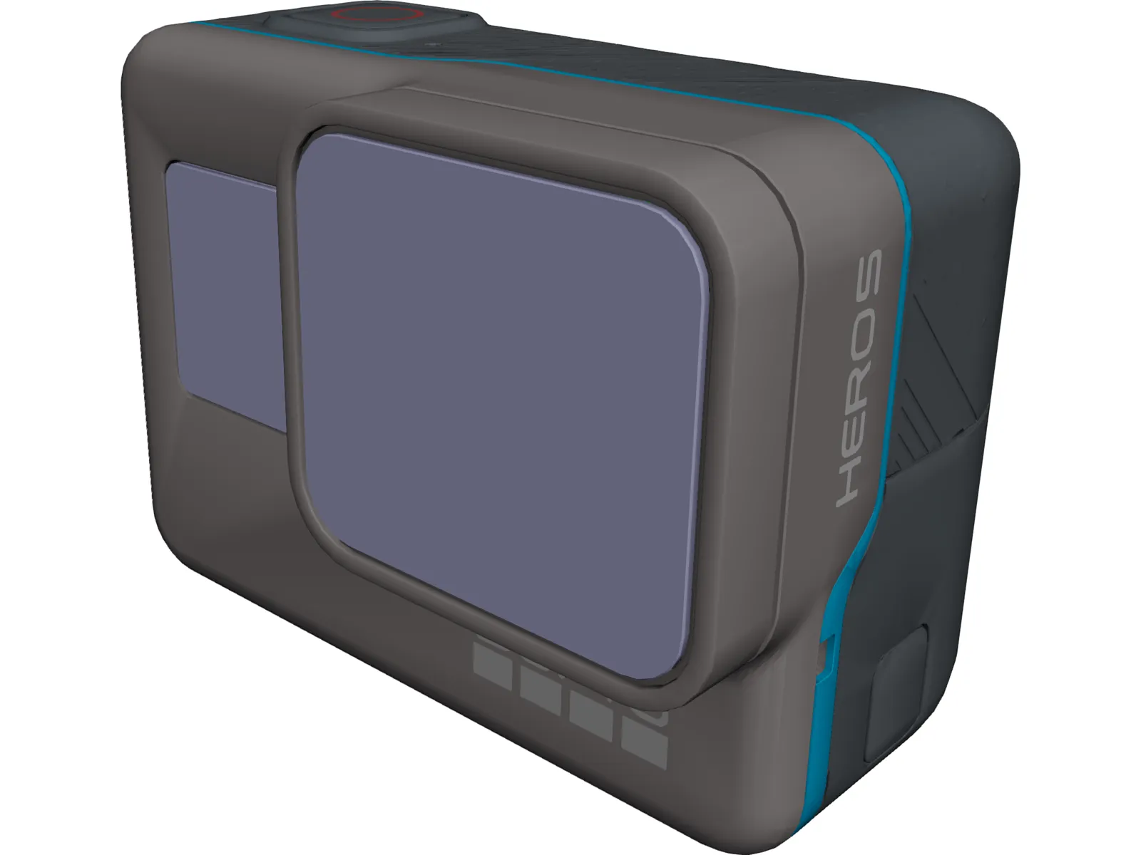 GoPro Hero 5 3D Model main preview