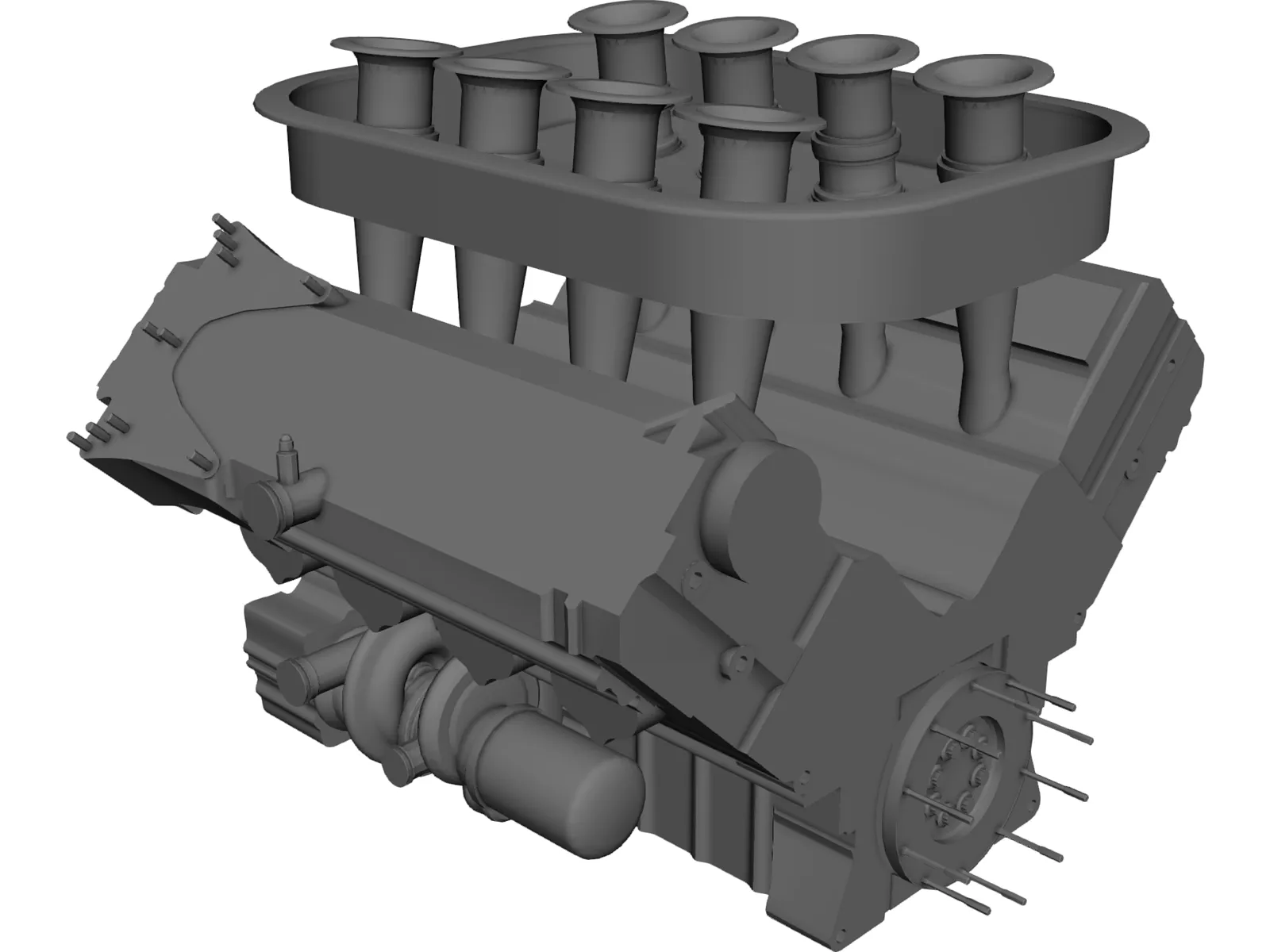 Mugen Eengine LMP1 Series 3D Model main preview