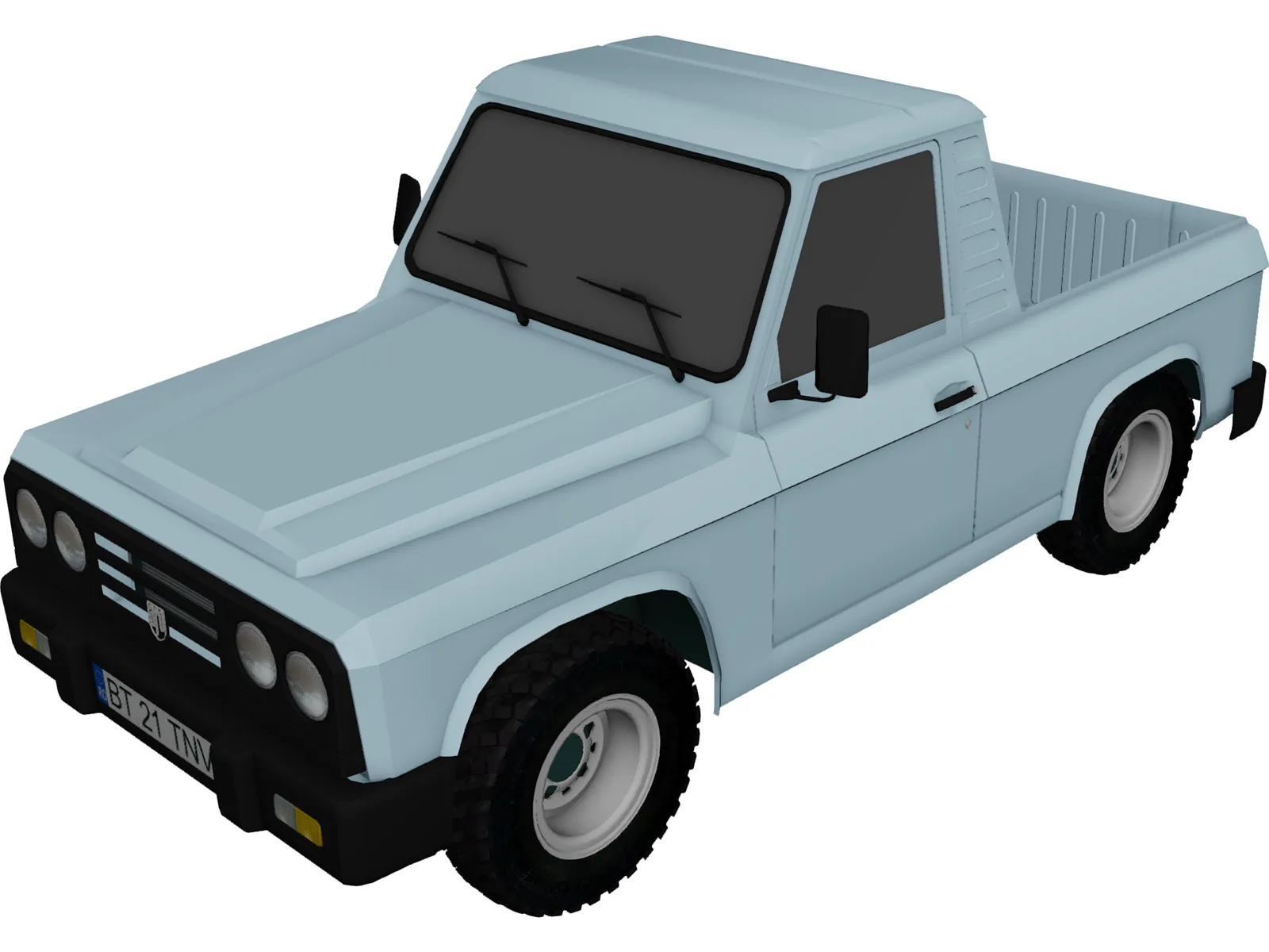 Aro 242 3D Model main preview