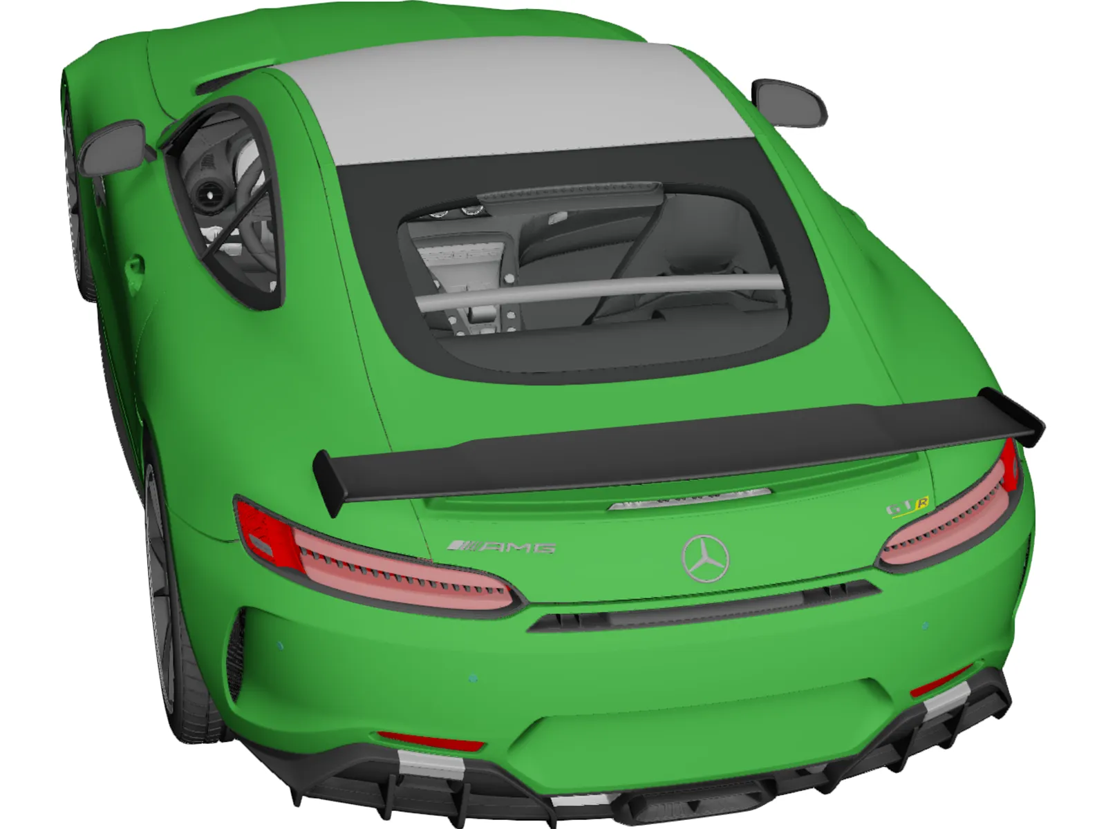 Mercedes-AMG GT R (2017) 3D Model main preview