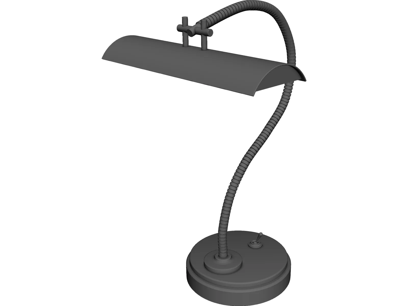 Desk Lamp 3D Model main preview