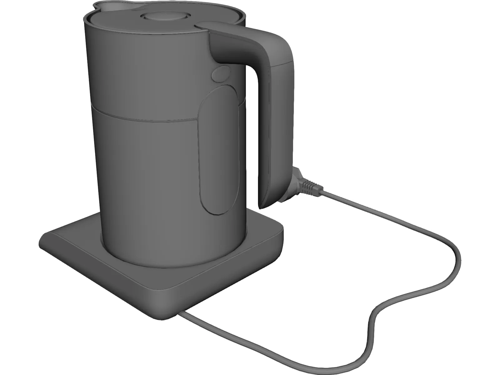 Bosch Electric Kettle 3D Model main preview