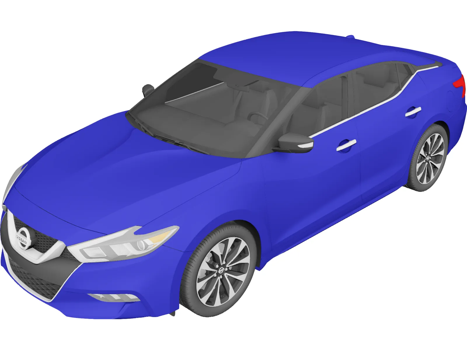 Nissan Maxima (2016) 3D Model main preview