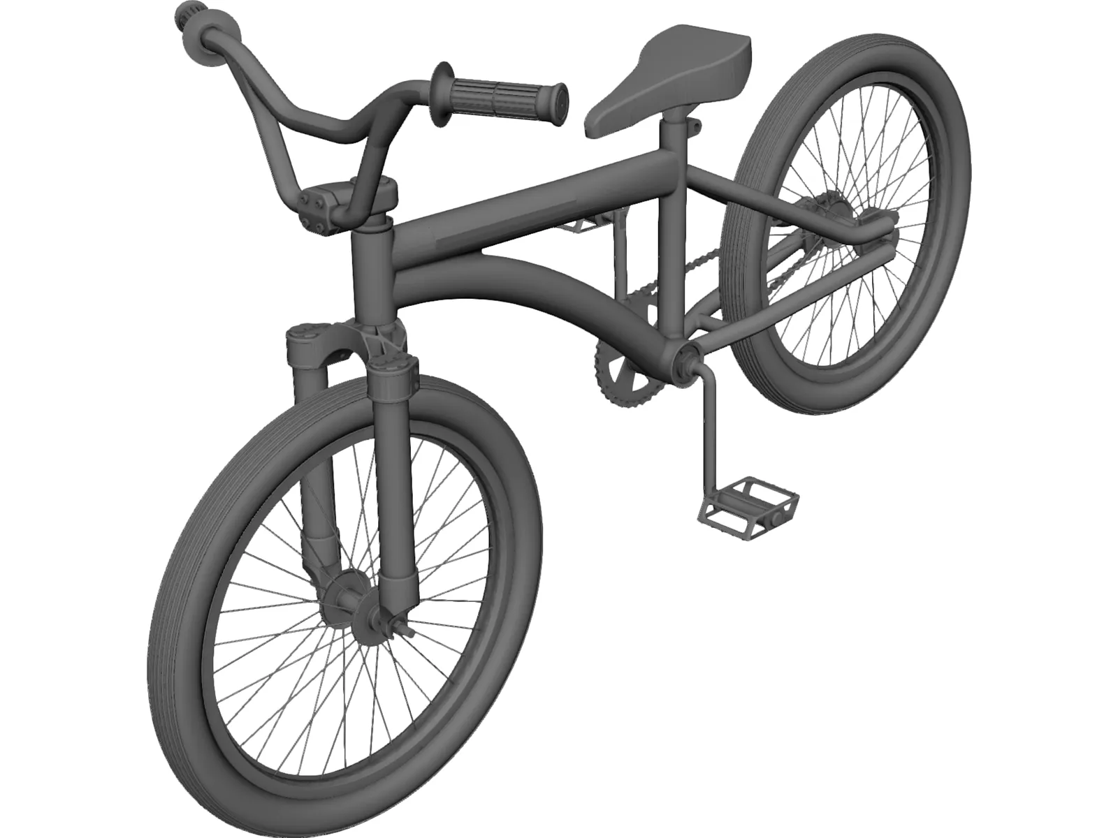 BMX GT 3D Model main preview