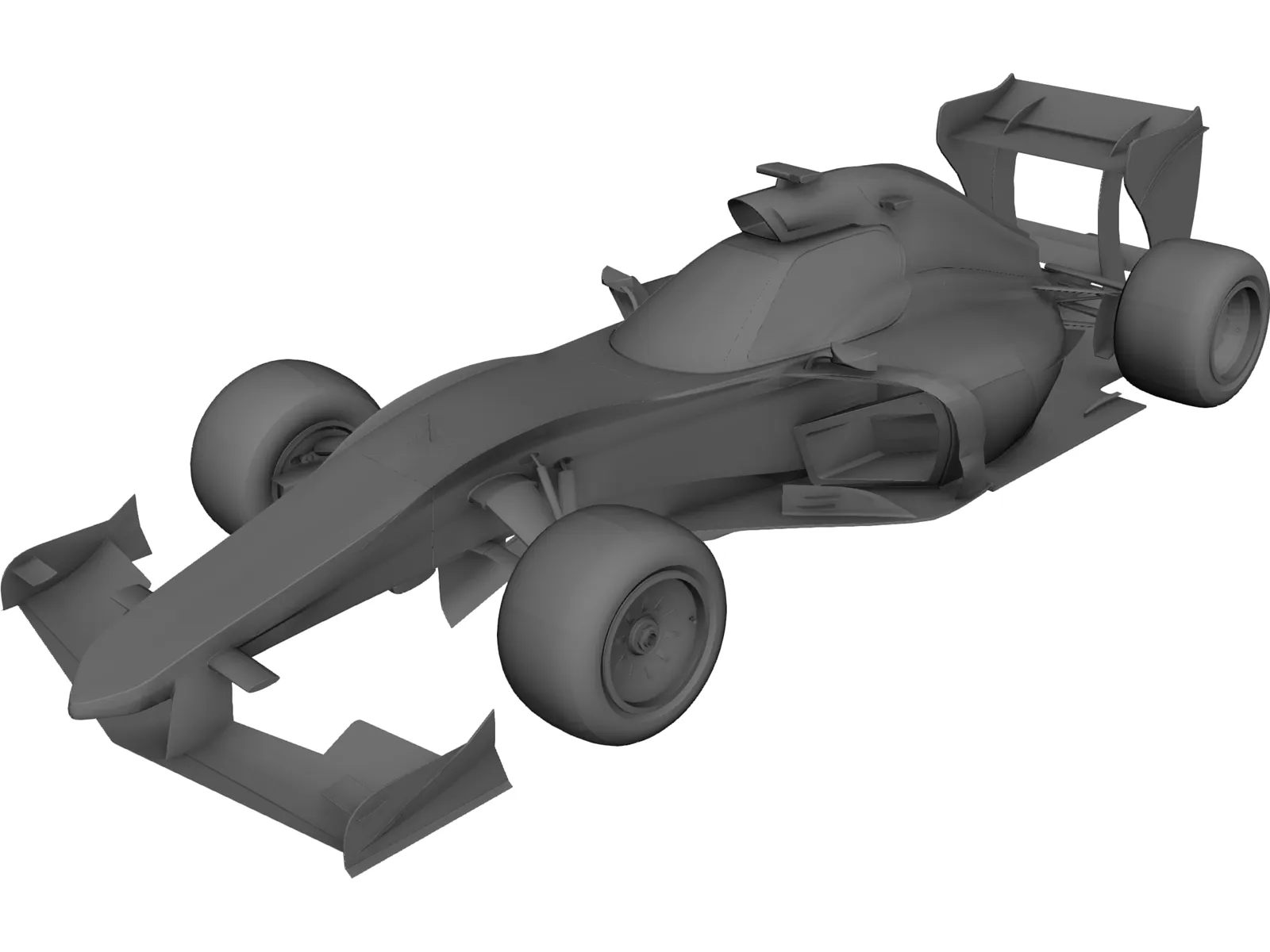 Ferrari FX-i1 Concept 3D Model main preview