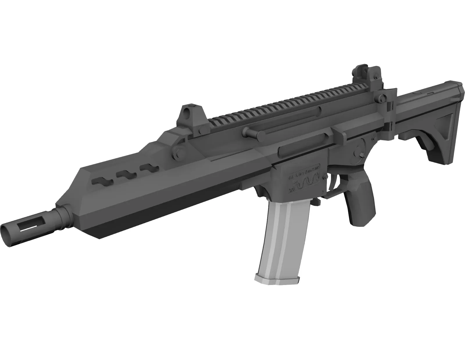 FX-05 Fusil Xiuhcoatl 3D Model main preview