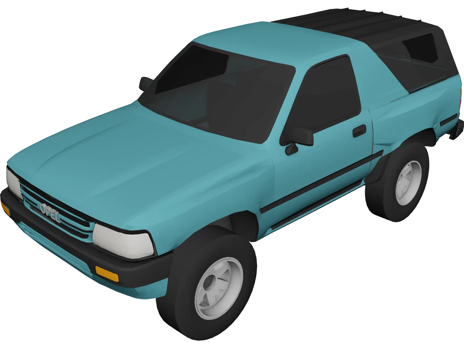 Opel Frontera Sport (1992) 3D Model main preview