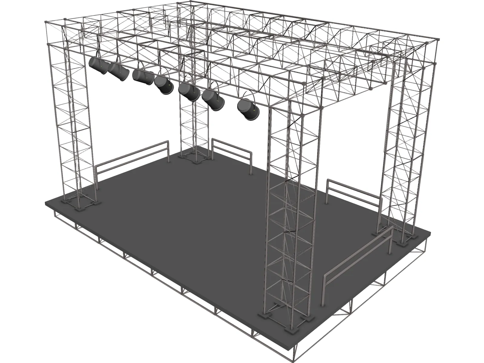 Stage 3D Model main preview