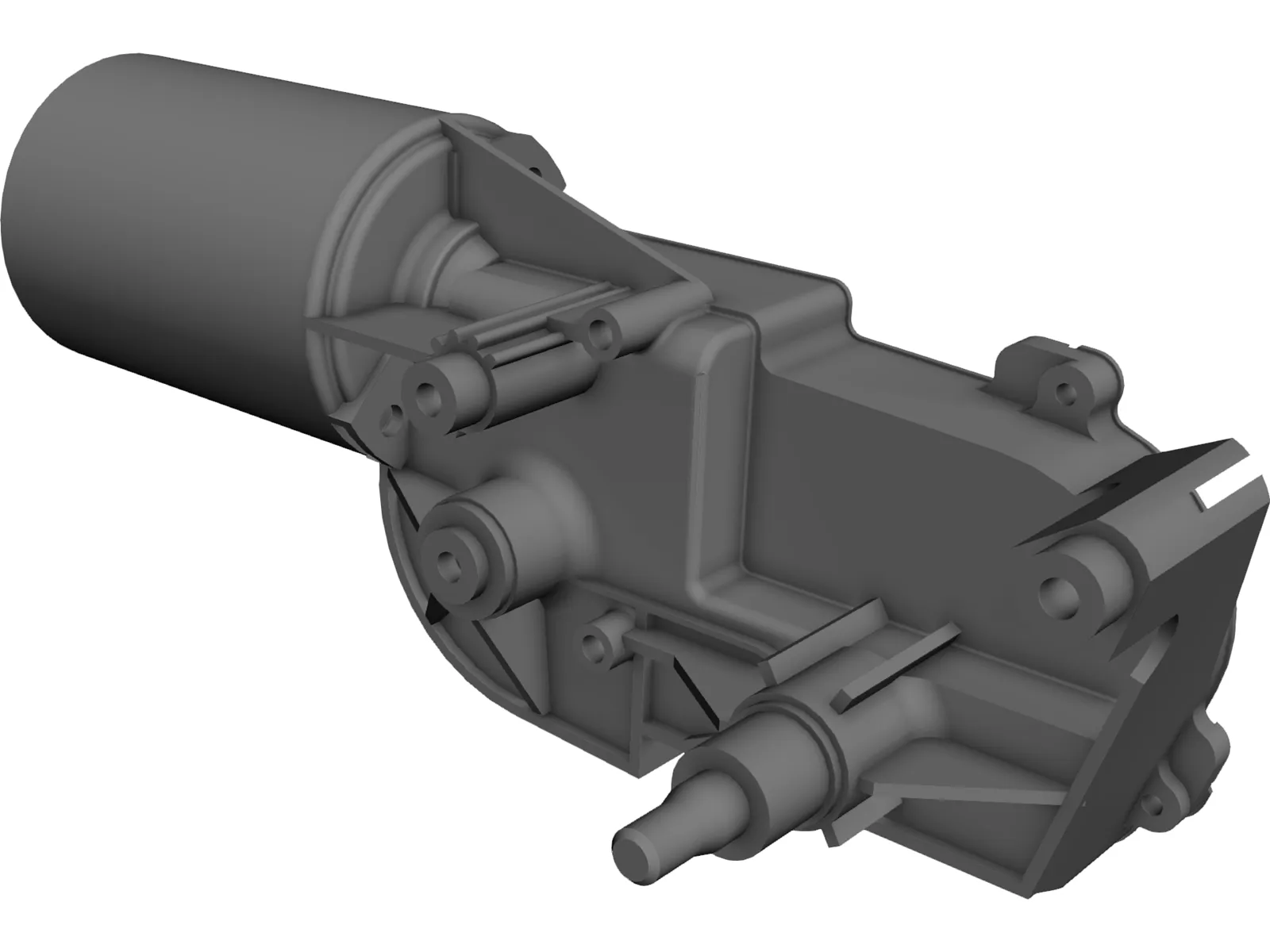 Denso Windshield Wiper 3D Model main preview
