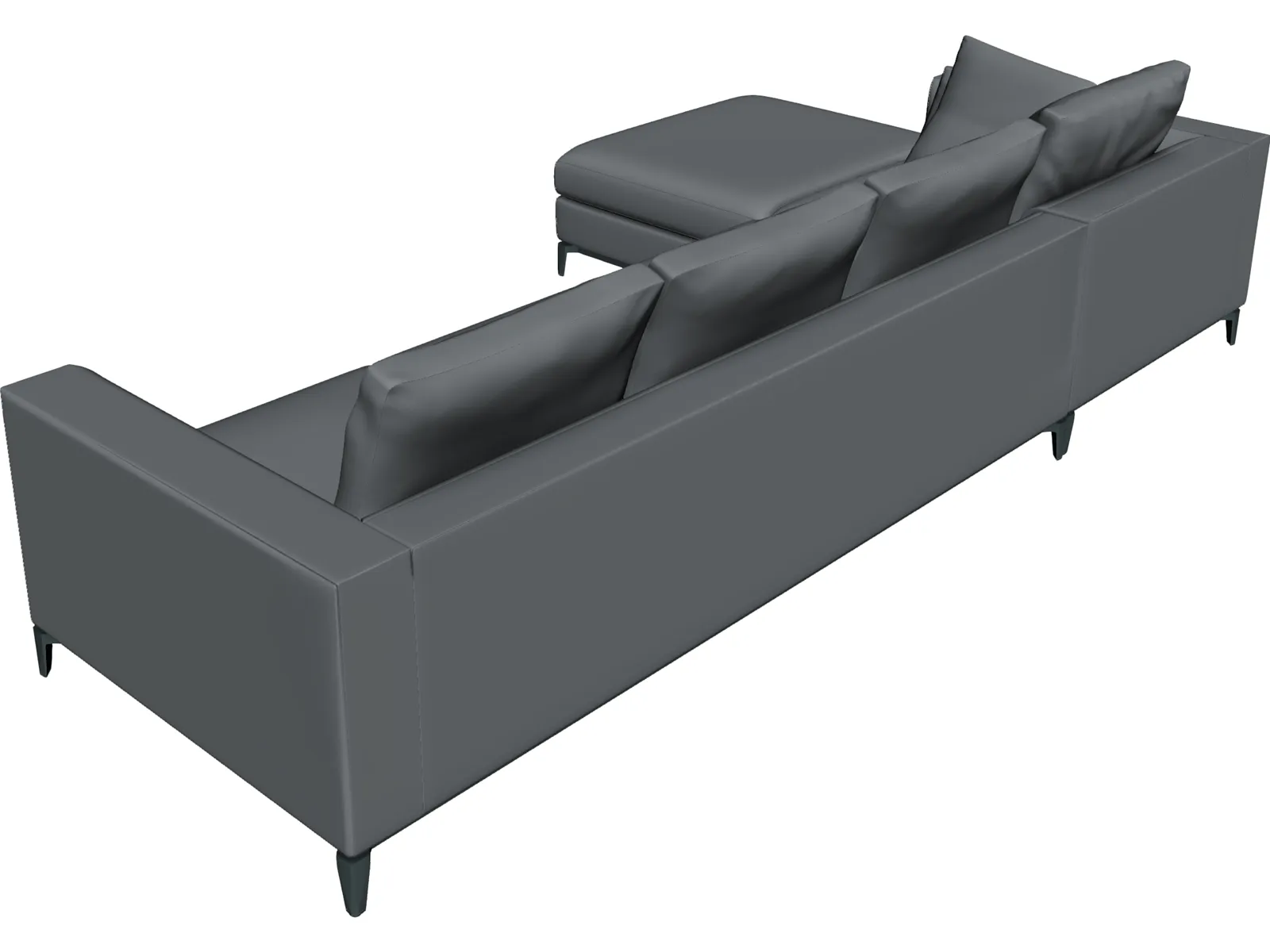 Minotti Anderson Sofa 3D Model main preview