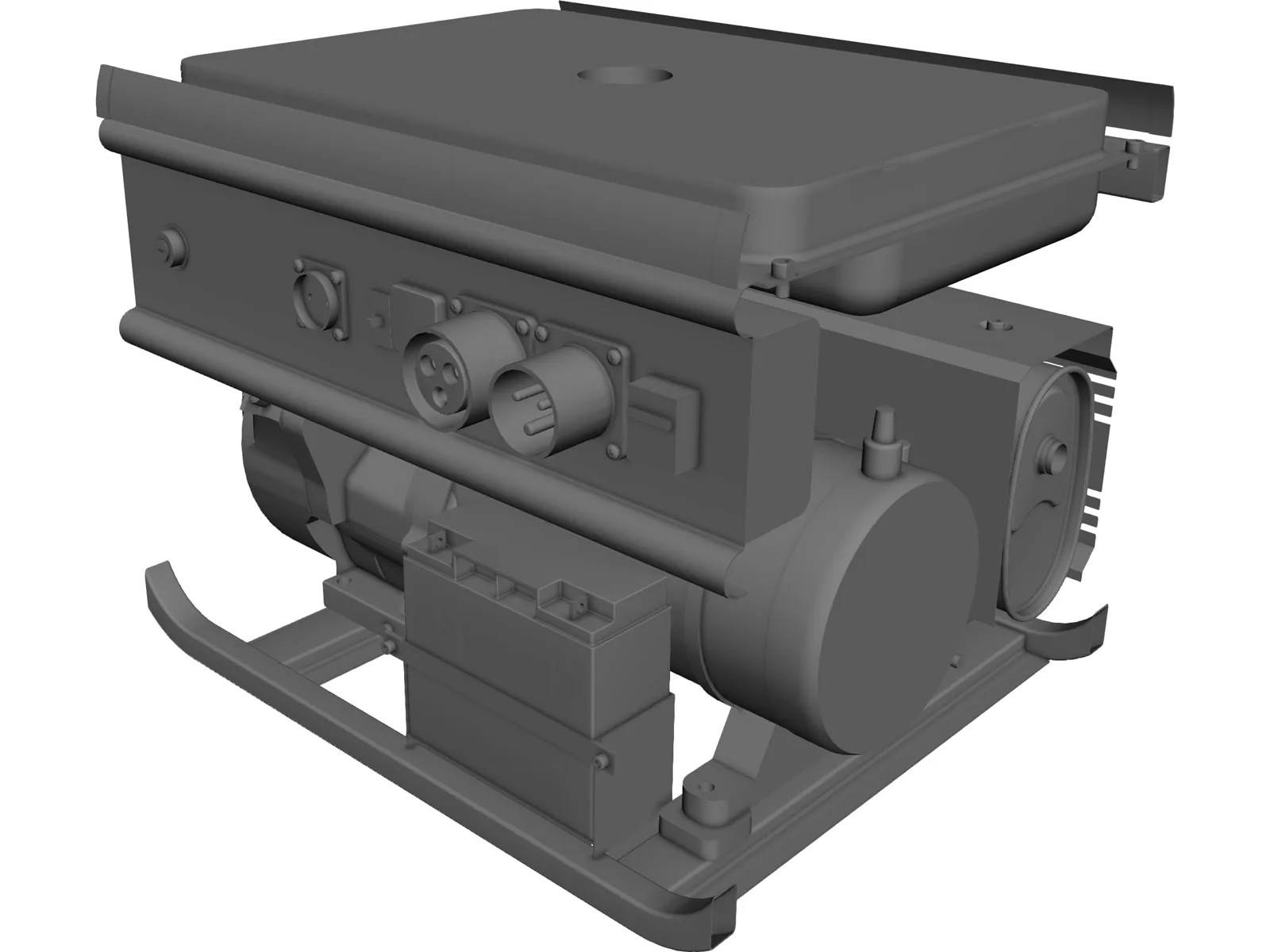 Generator 3D Model main preview