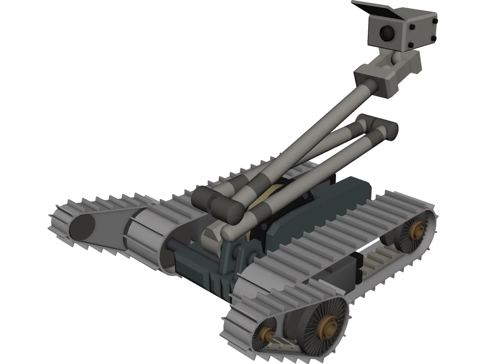iRobot PackBot 3D Model main preview