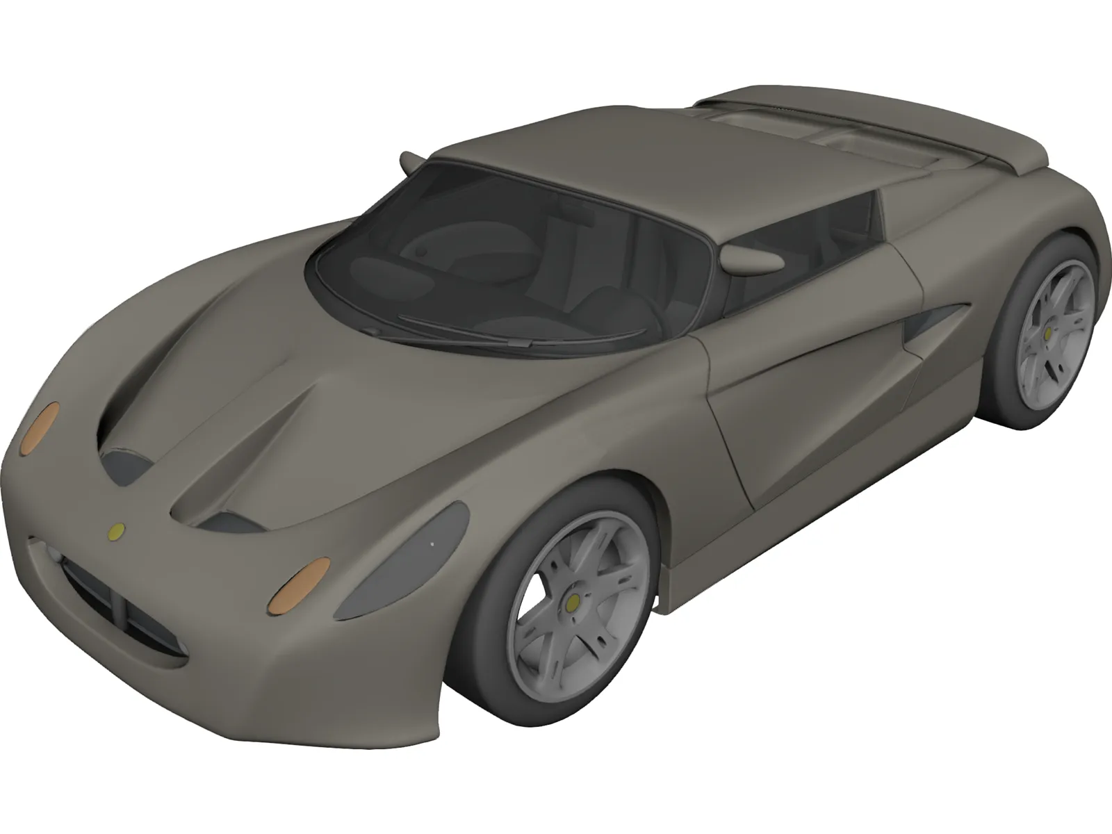 Lotus Ecos Concept 3D Model main preview