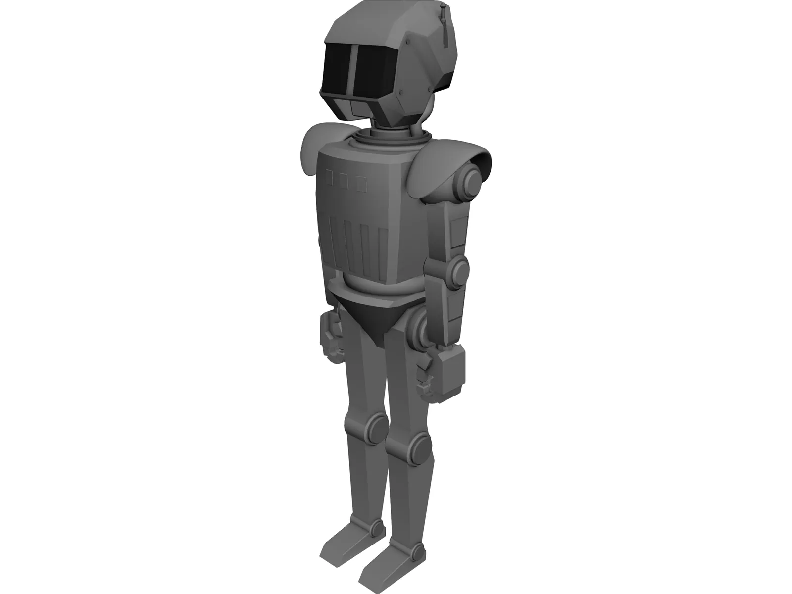 Robot M1 3D Model main preview