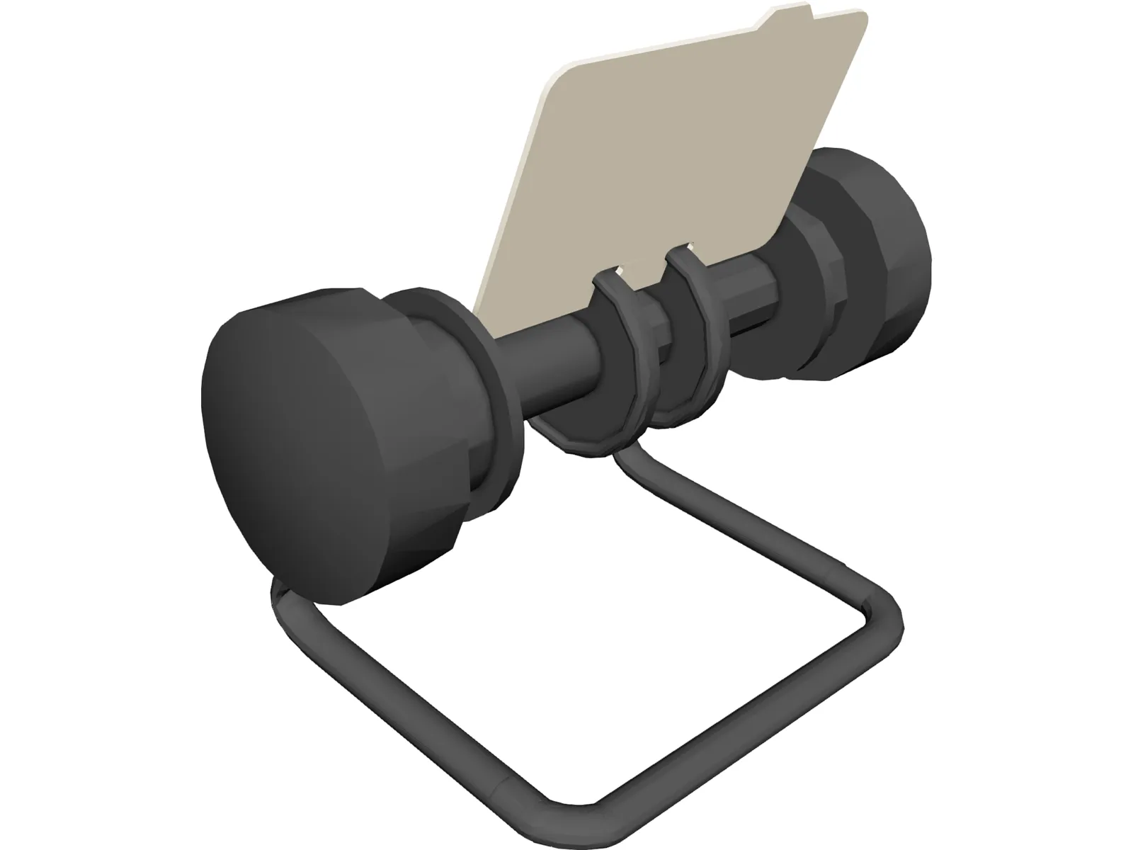 Rolodex 3D Model main preview
