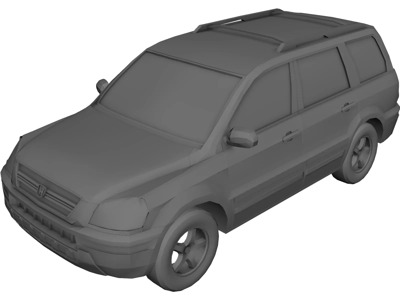Honda Pilot (2005) 3D Model main preview