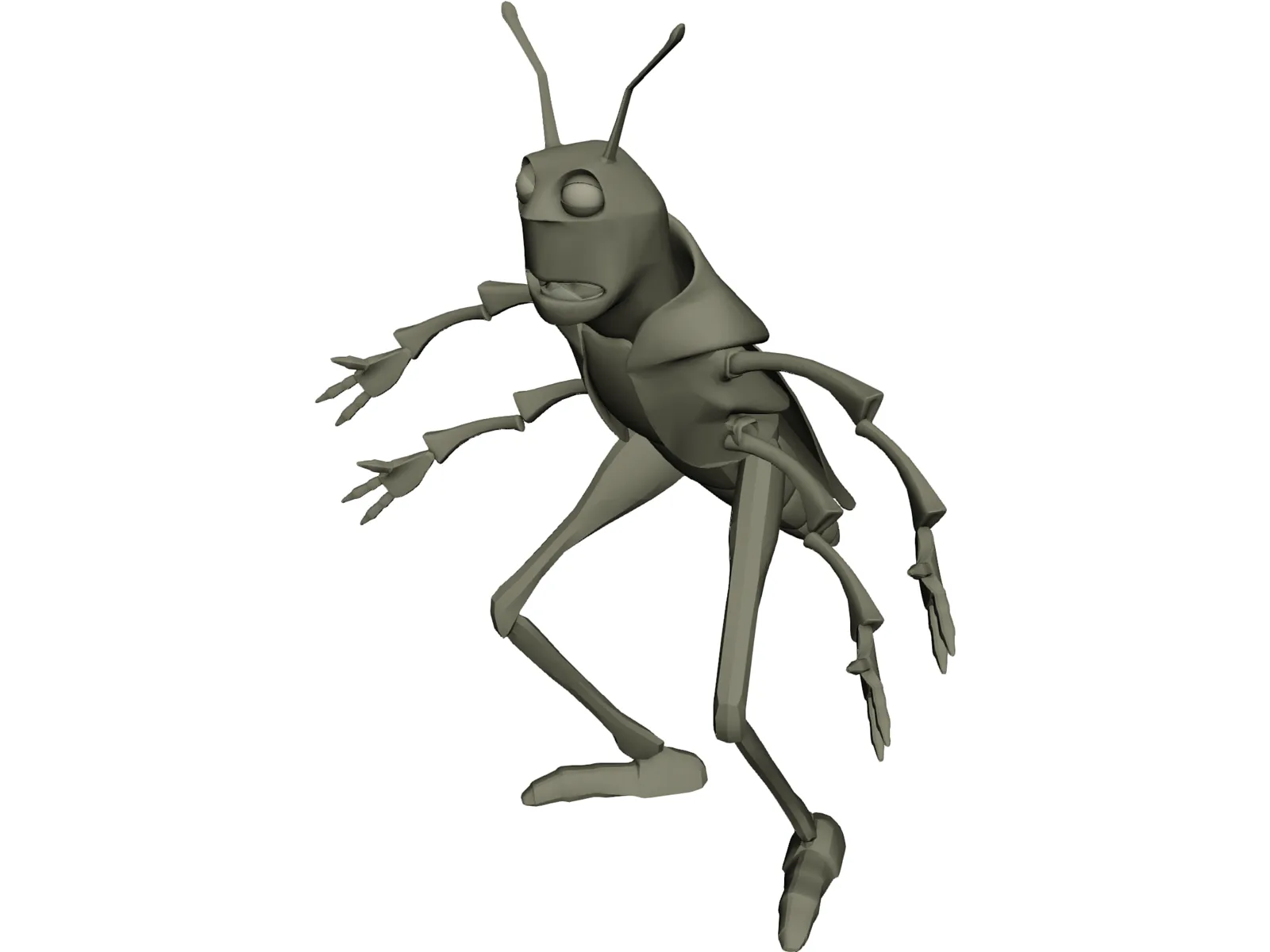 Bugs Life Hopper 3D Model main preview