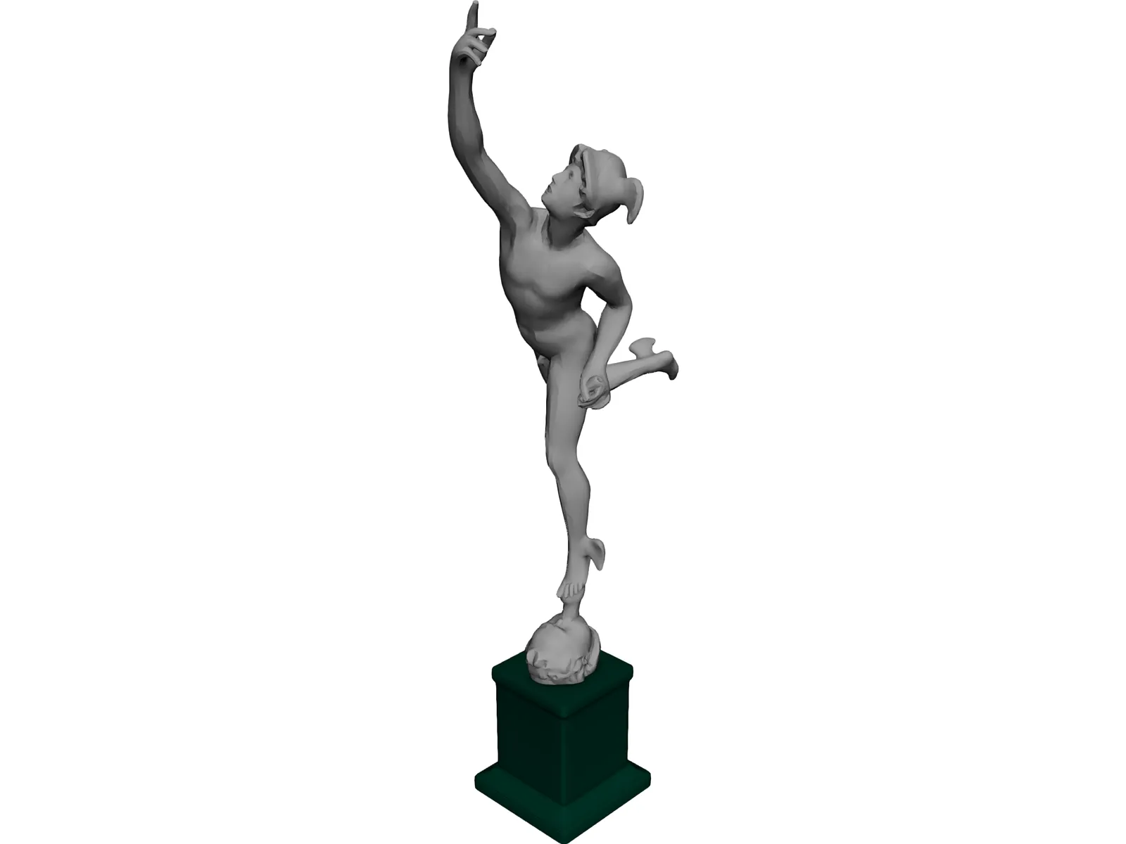 Mercure 3D Model main preview