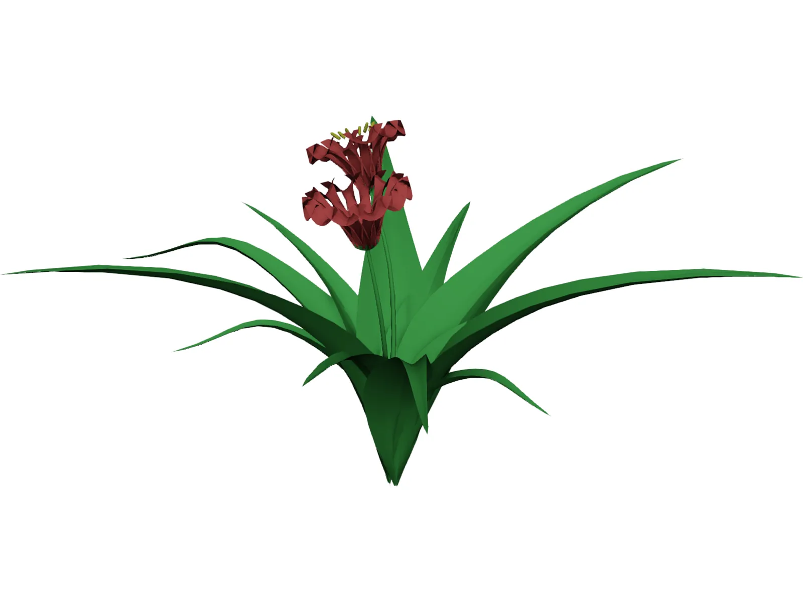 Flowers 3D Model main preview