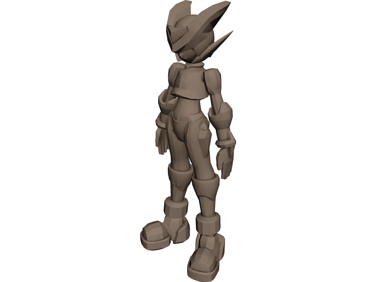 Sega Megaman 3D Model main preview