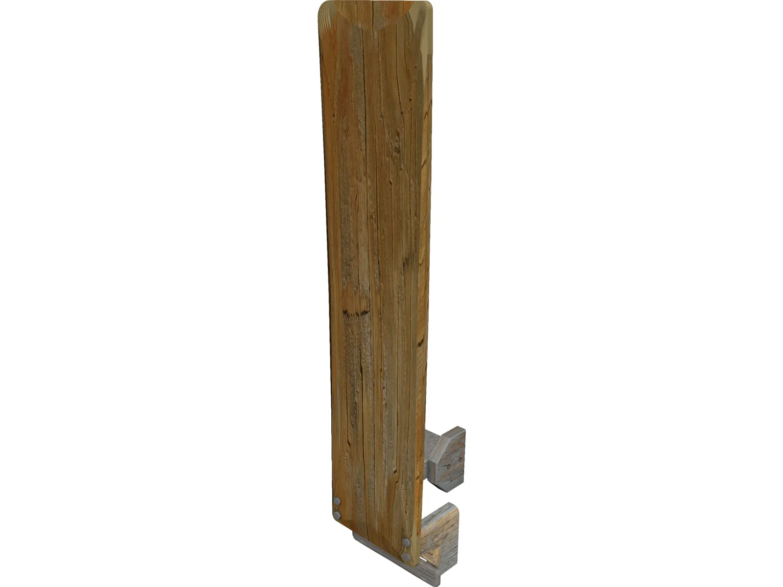 Diving Board 3D Model main preview