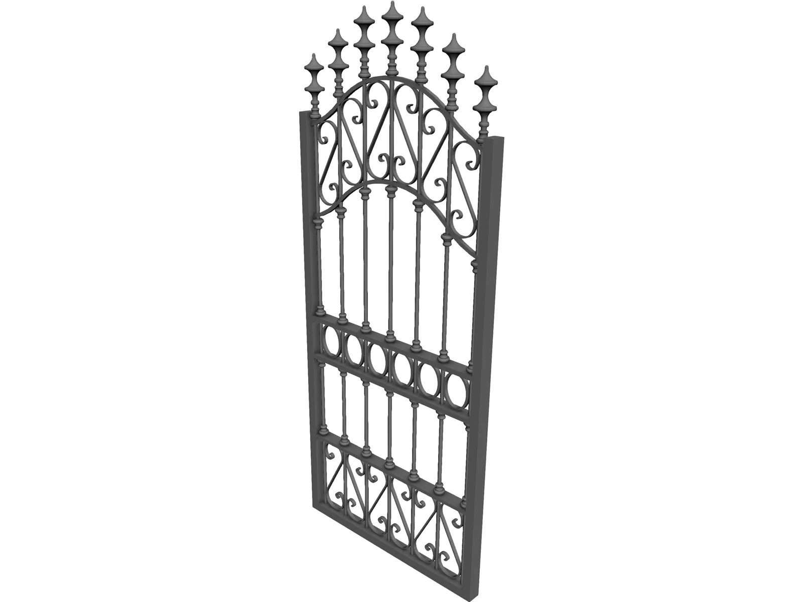 Iron Gate 3D Model main preview