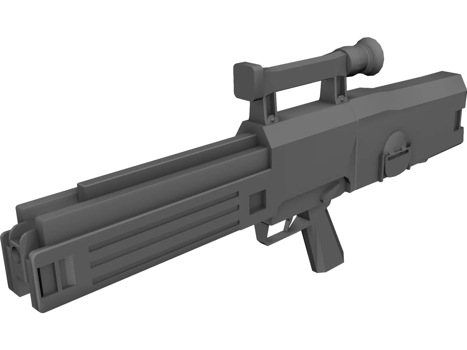 H&K G11K2 3D Model main preview