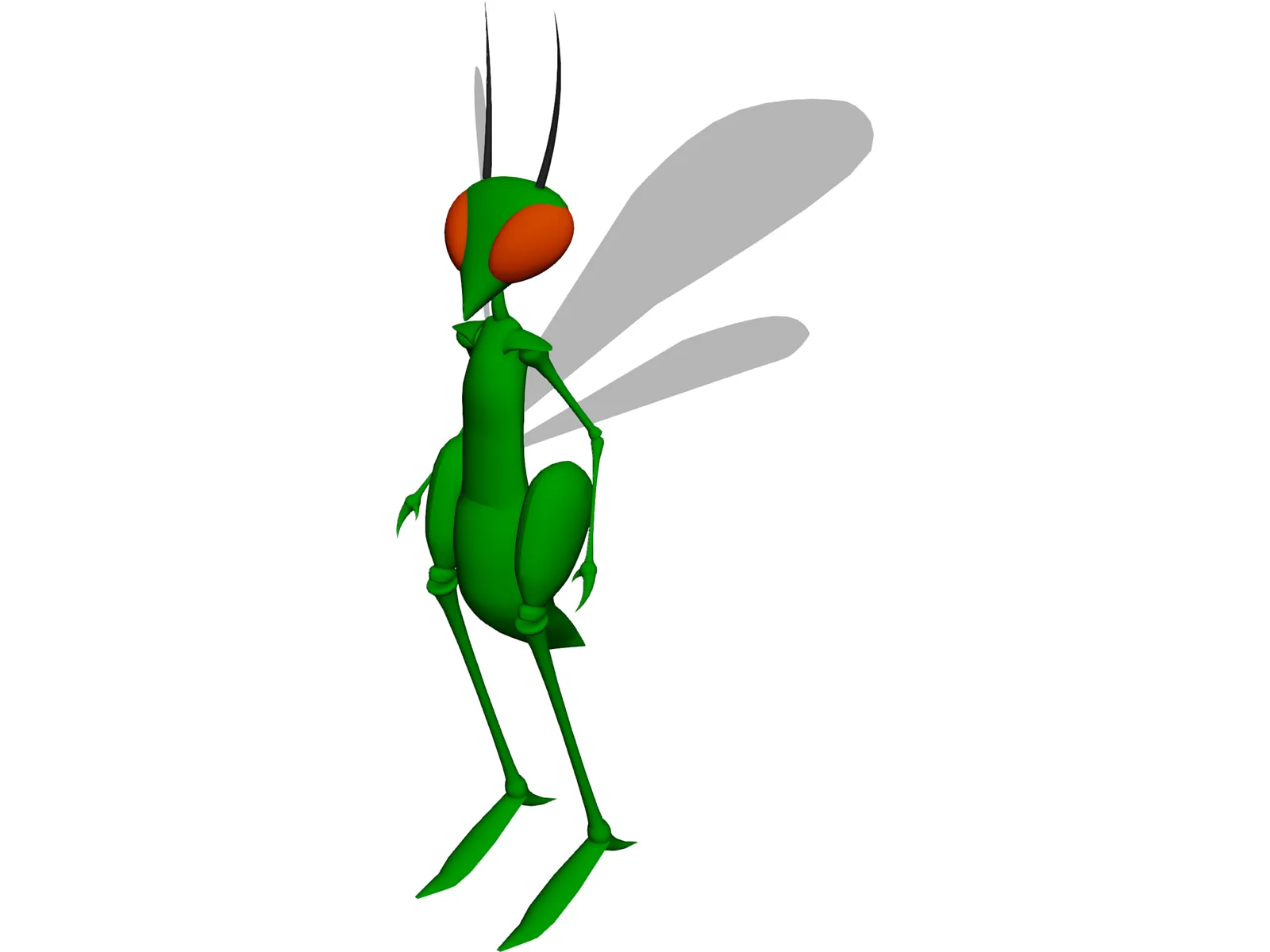 Bugman 3D Model main preview