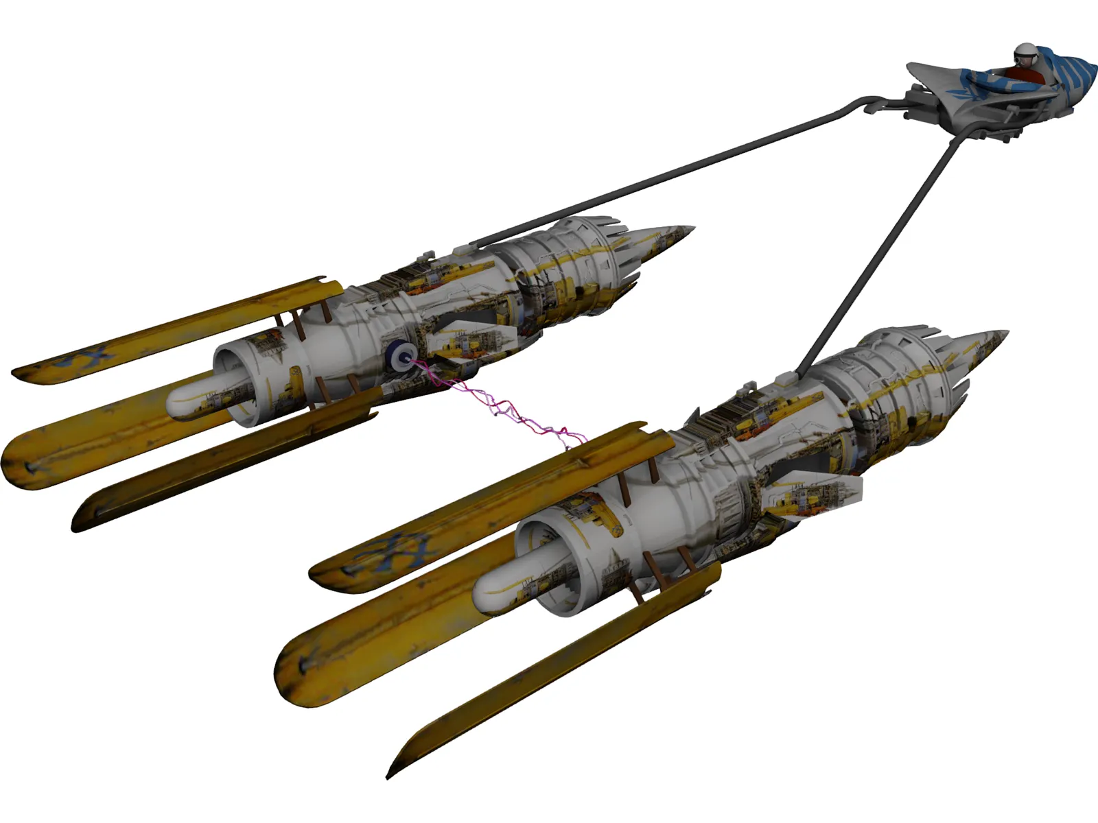 Star Wars Anipod 3D Model main preview