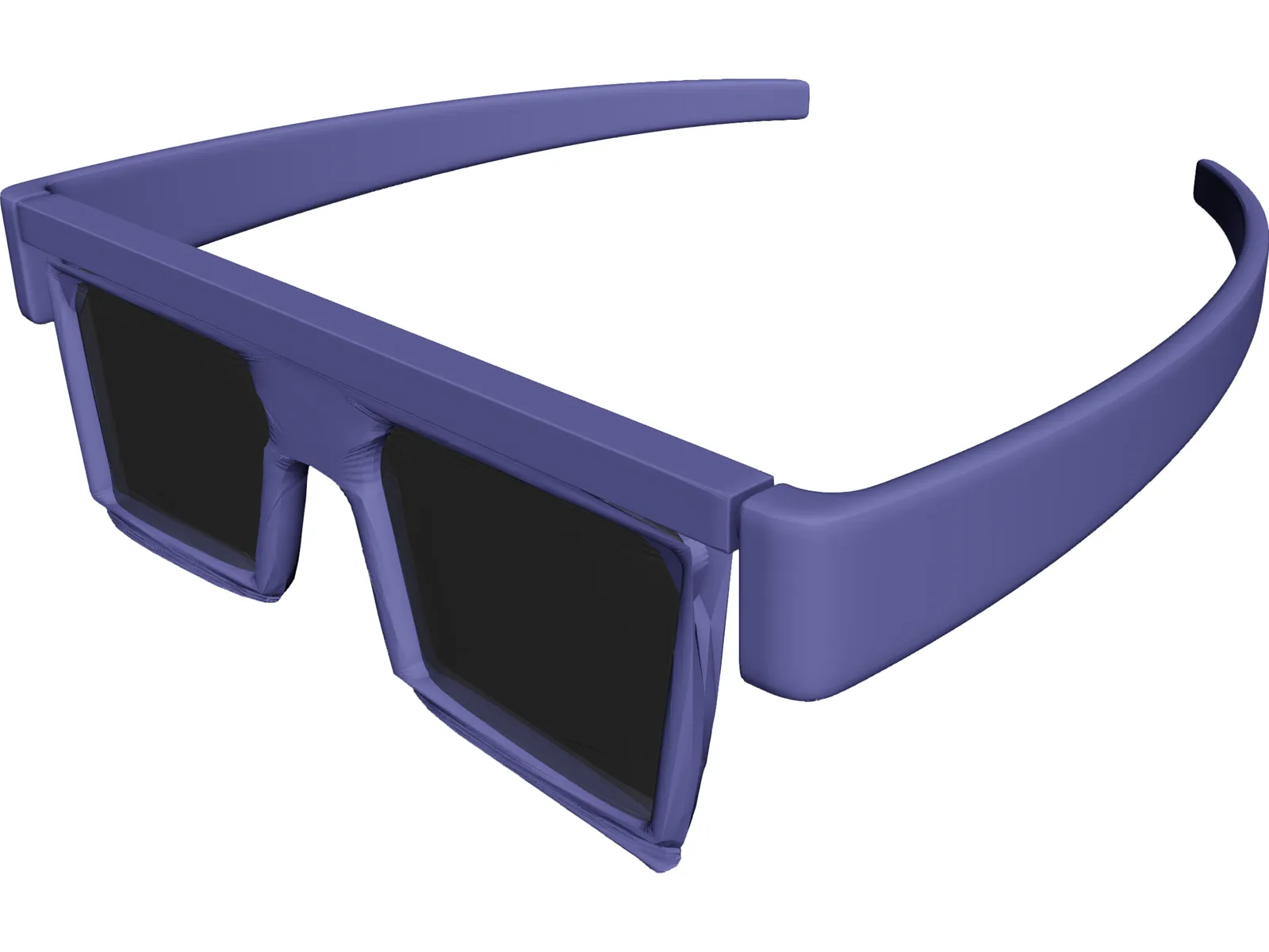 3D Glasses 3D Model main preview