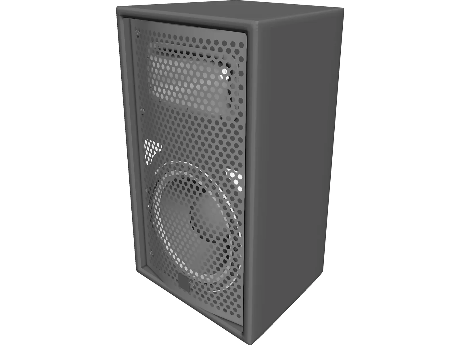 JBL Venue Sound Club Speaker 3D Model main preview