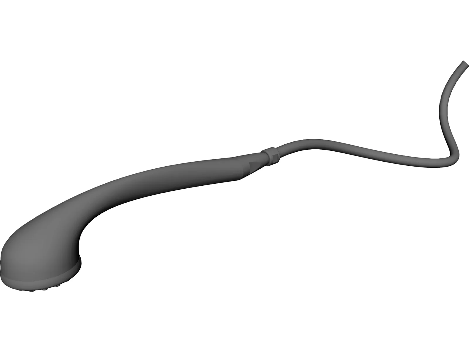 Showerhead 3D Model main preview