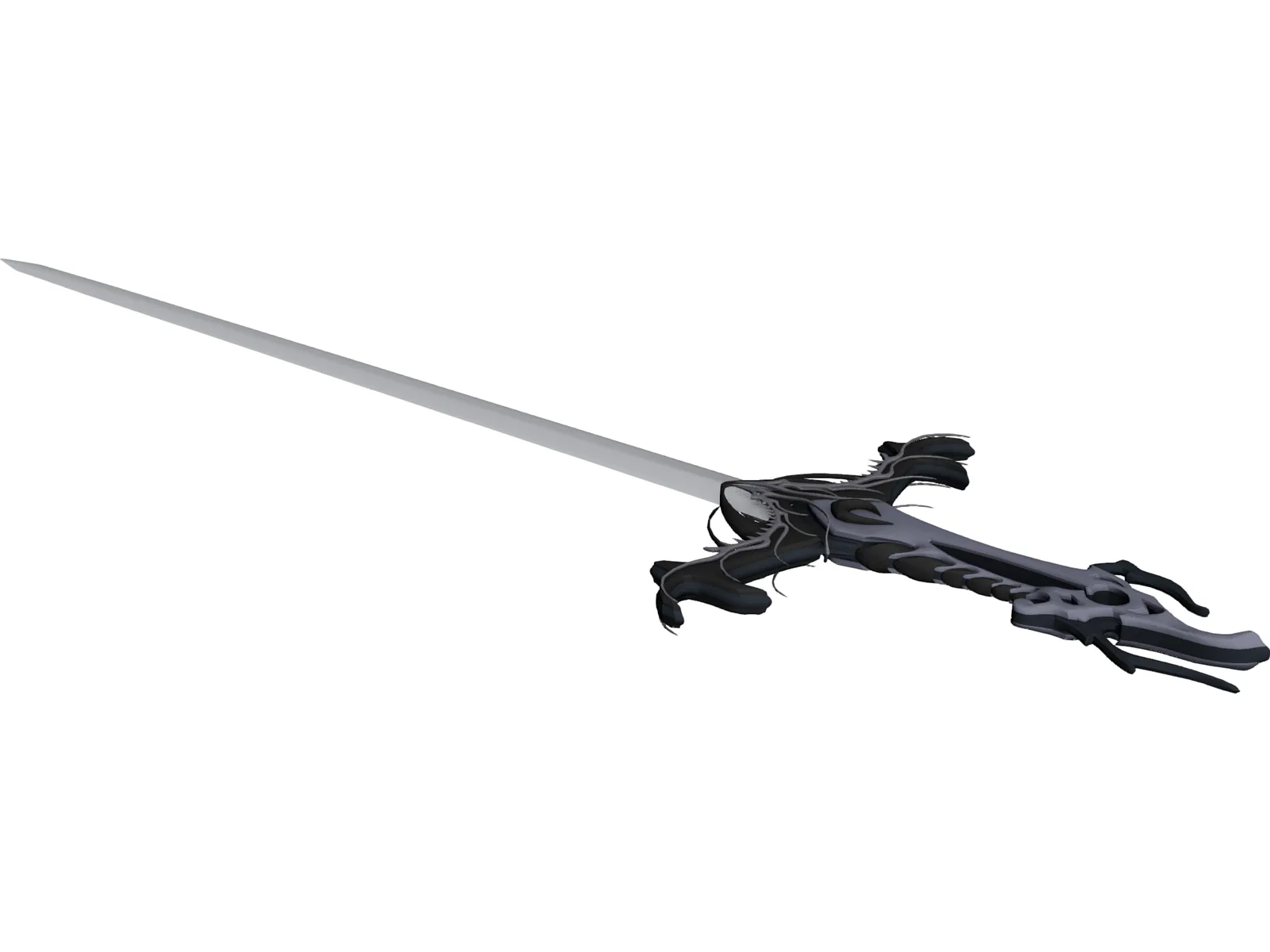 ExLucifur Sword 3D Model main preview