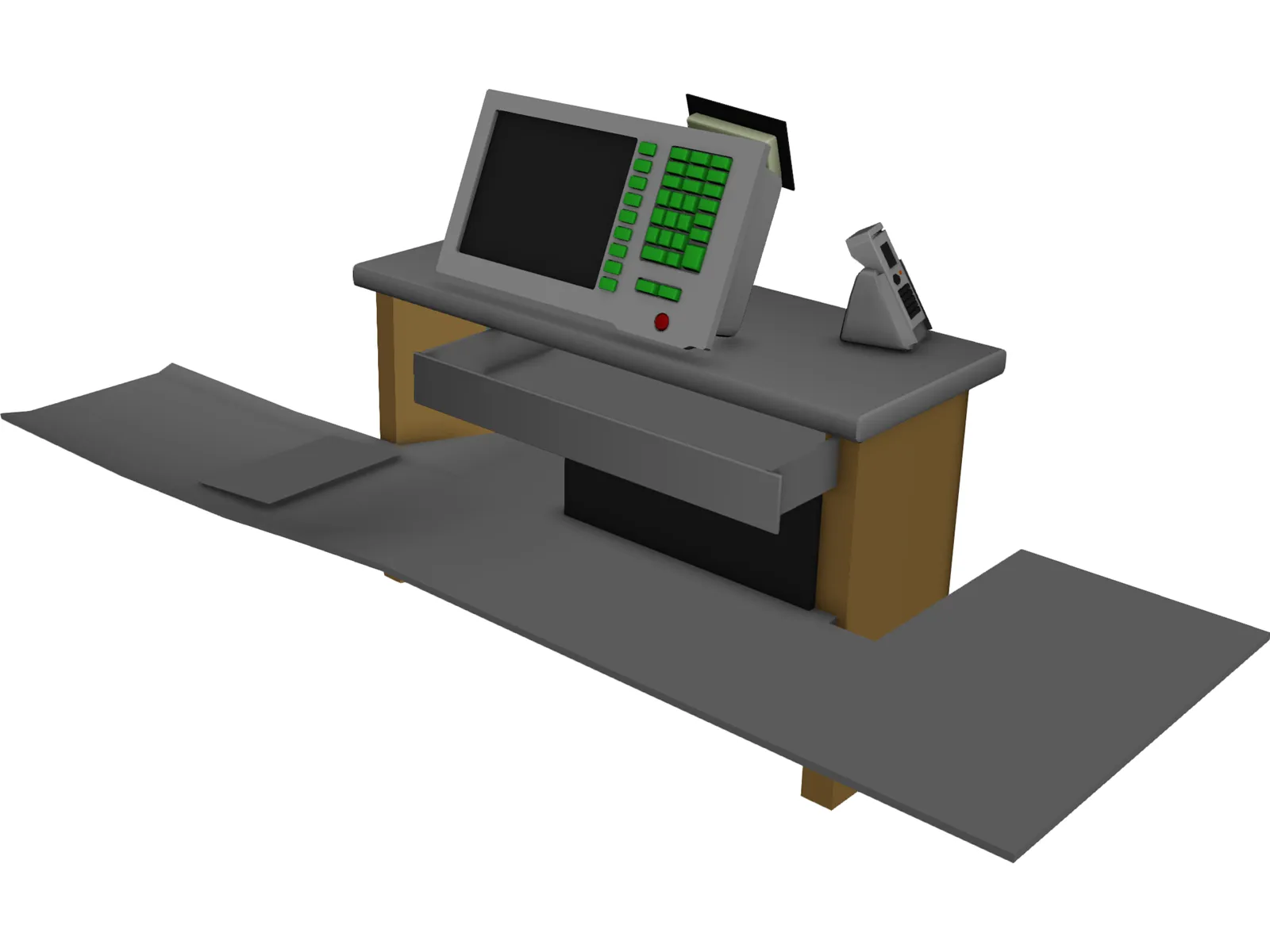 Cahier 3D Model main preview