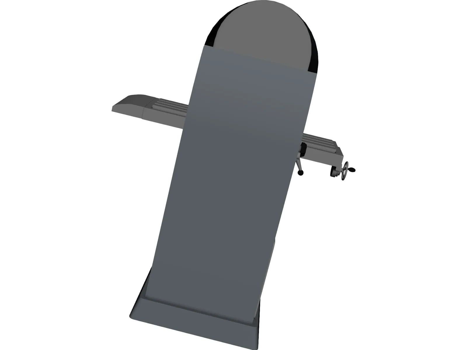 Milling Machine 3D Model main preview