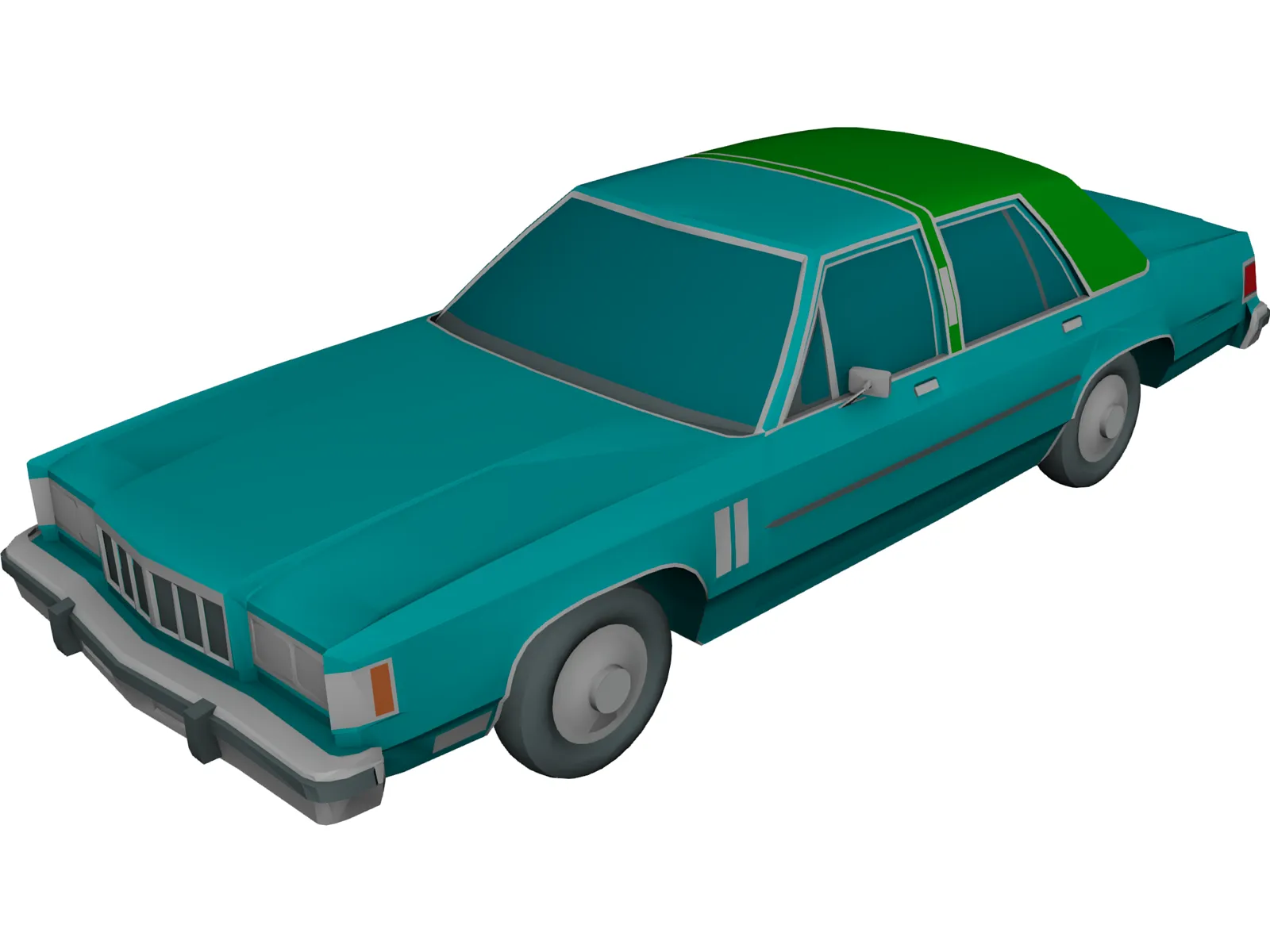 Mercury 3D Model main preview
