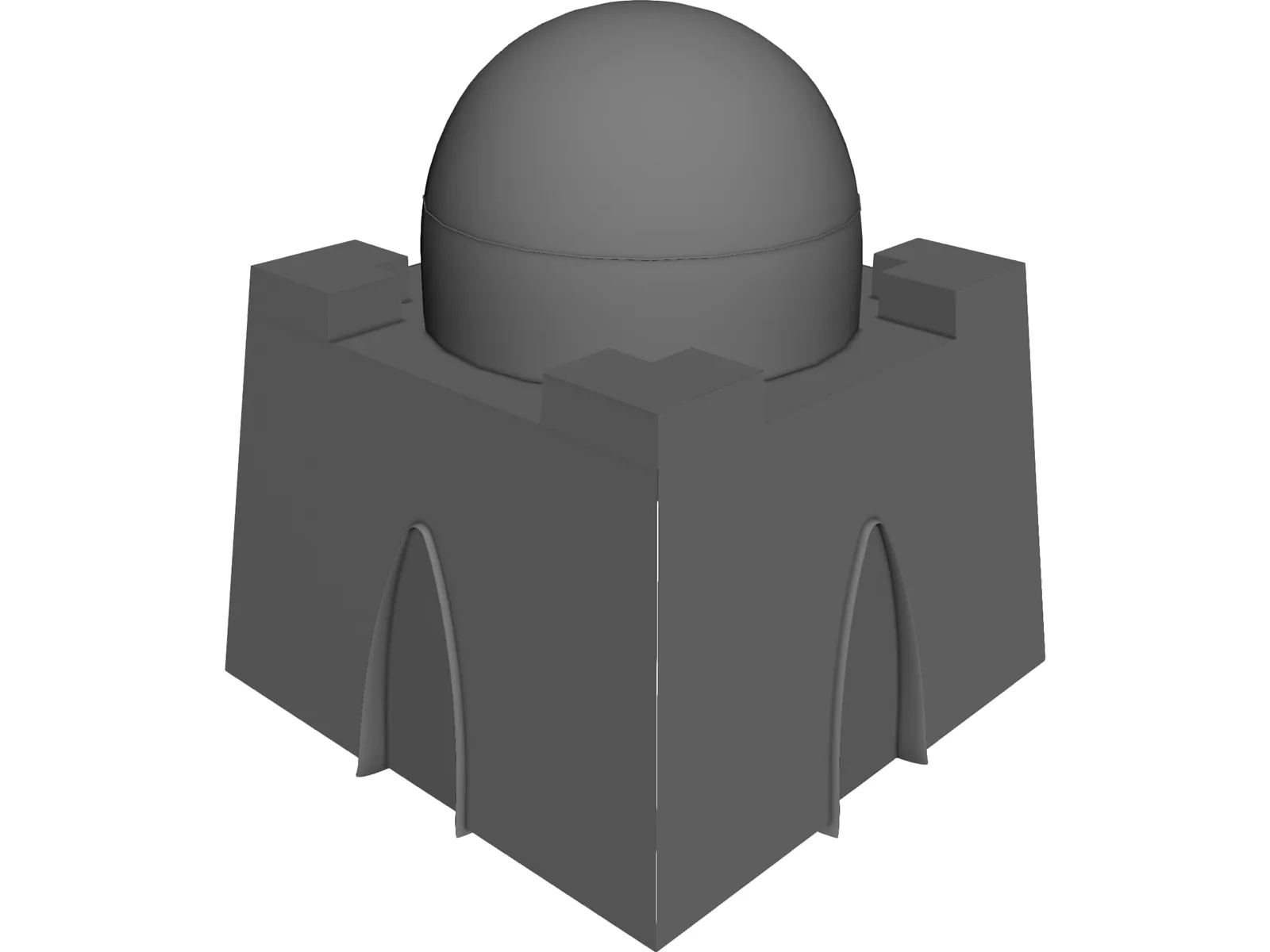Mazar-e-Quiad 3D Model main preview