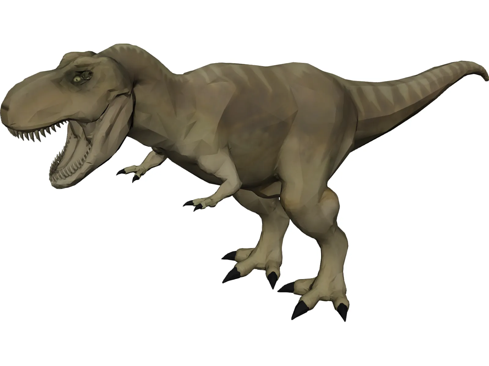Gentlest Tyrannosaurus 3D Model main preview